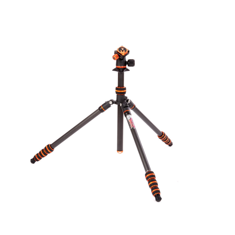 3 Legged Thing Punks Billy 2.0 Carbon Fiber Tripod with AirHed Neo 2.0 Ball Head - Lightweight & Sturdy Travel Tripod for DSLR Cameras - Perfect for Photography, Videography, and Outdoor Adventures