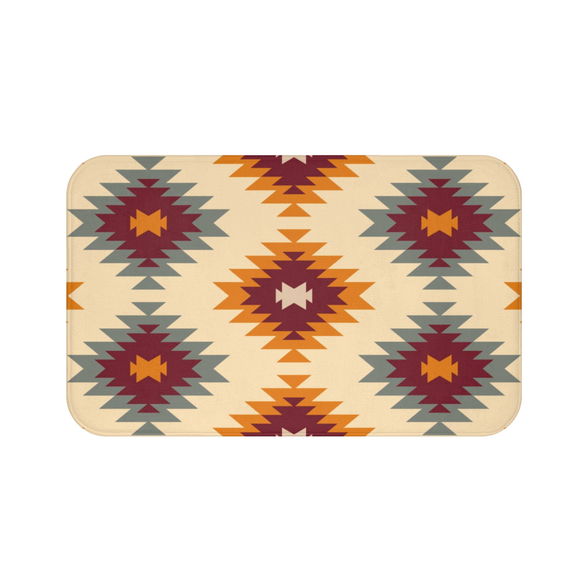 Adobe Sunset Bath Mat - Soft Non-Slip Southwestern Style Bathroom Rug for Showers & Floors | Perfect for Southwest Decor, Boho Chic Homes & Spa Retreats