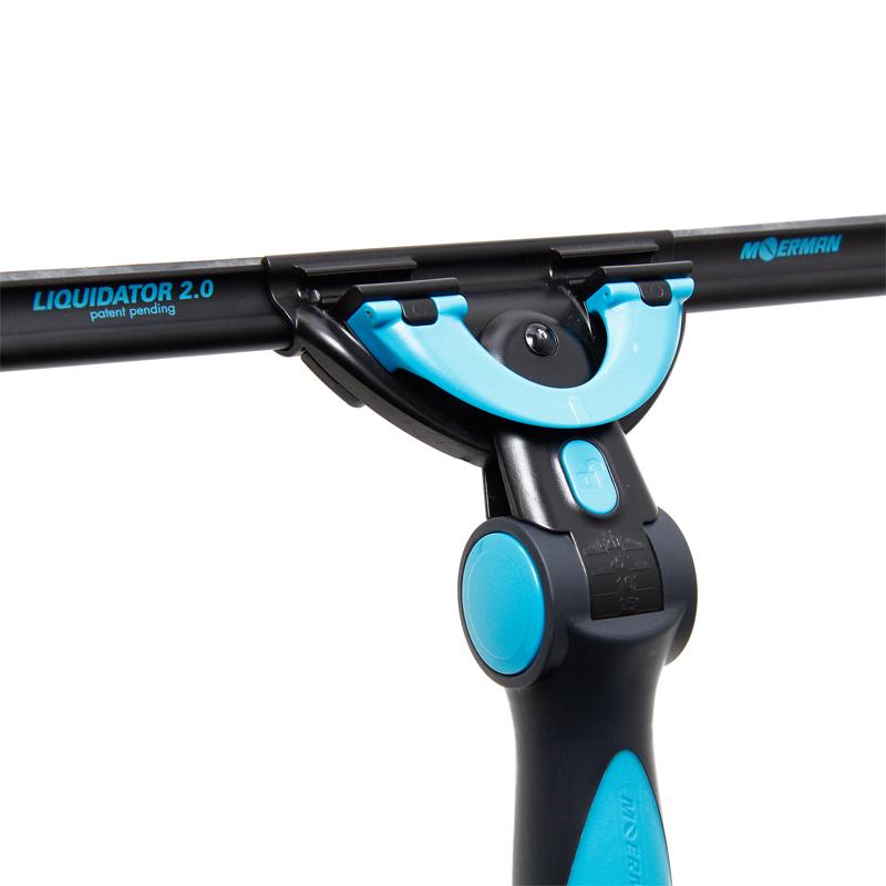 Moerman Excelerator 2.0 Professional Window Cleaning Squeegee Kit - Complete Set for Streak-Free Glass Cleaning at Home & Commercial Use
