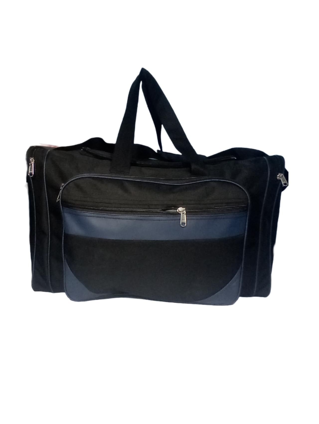 **Unisex 55L Waterproof Duffel Bag - Large Travel Backpack for Gym, Camping & Weekend Trips (Navy Blue)**