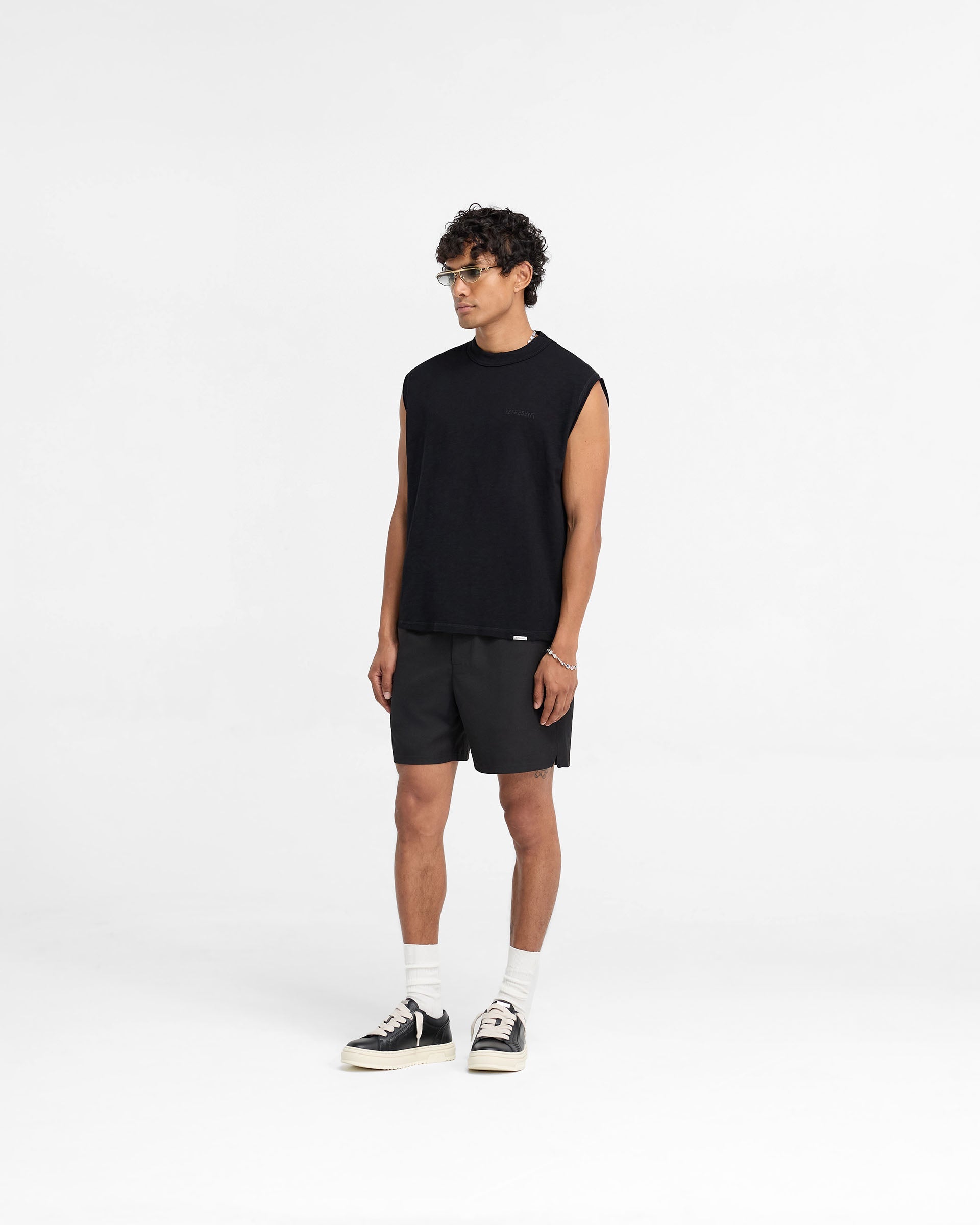 Slub Tank Top for Women - Soft & Comfortable Jet Black Casual Shirt - Perfect for Summer Outfits, Beachwear & Layering