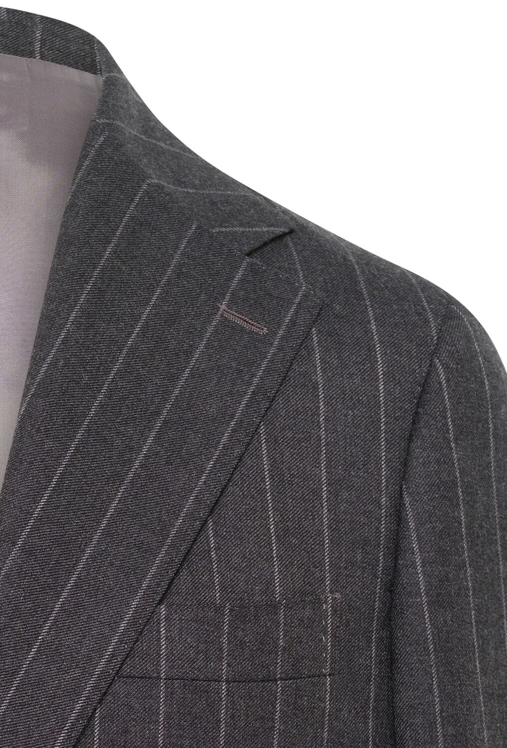 Greyson 11 Suit for Men - Dark Grey Chalk Stripe Wool Business Suit | Professional Office Wear & Formal Occasions