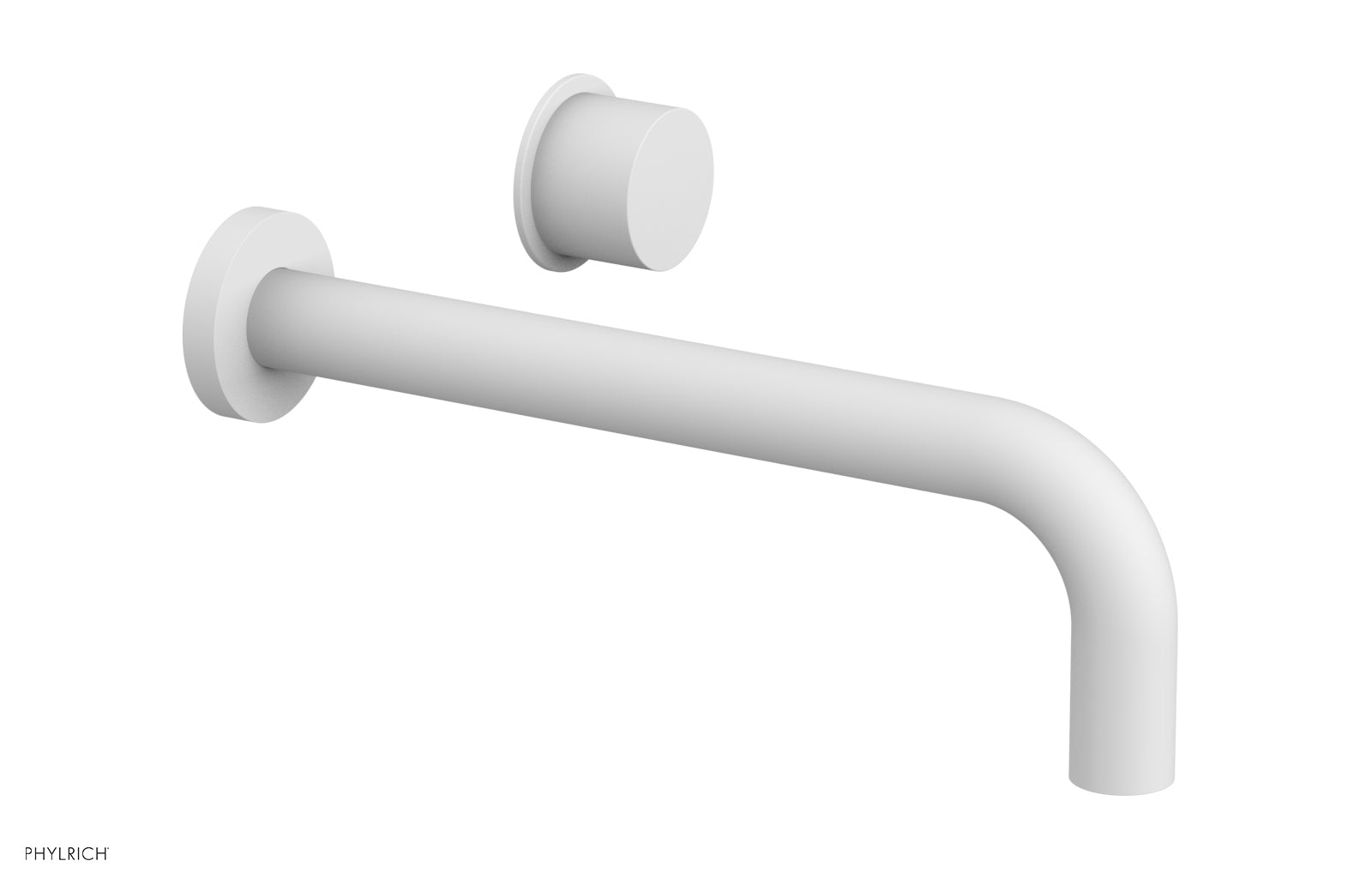 Basic II 10 Single Handle Wall Mount Bathroom Faucet Set with Smooth Lever Handle - 230 16 10 - Perfect for Modern Bathroom & Powder Room Renovations