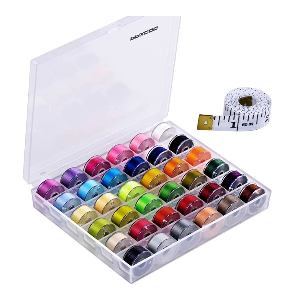 Bernette 33 Swiss Design Sewing Machine with 15 Built-in Stitches - Includes Sewing Clips & Premium Thread Set (3-Piece Bundle) - Perfect for Beginners, Quilting & Home DIY Projects