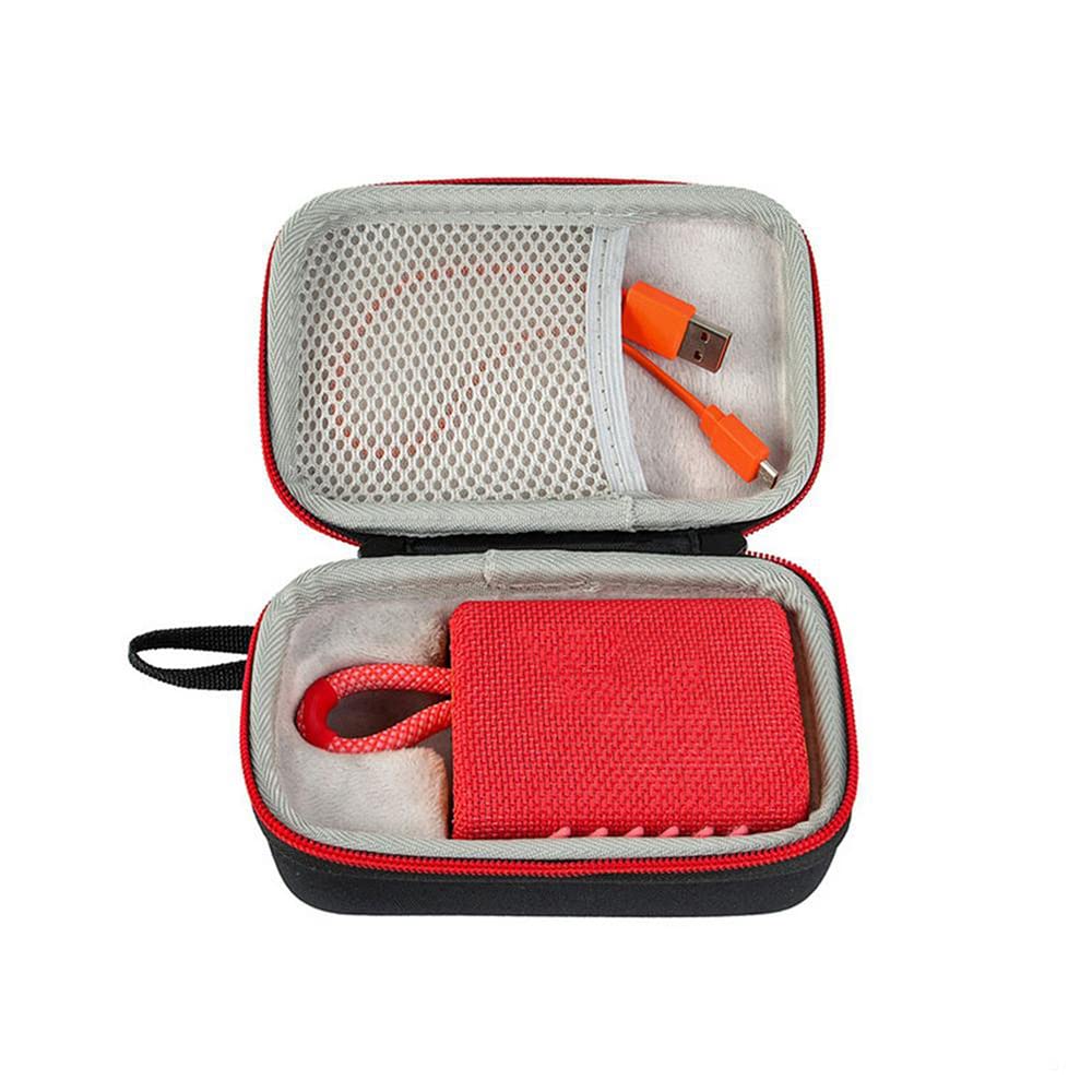 JBL GO3 & GO 2 Bluetooth Speaker Protective Case - Durable EVA Hard Cover Storage Bag (Case Only) - Perfect for Travel, Outdoor Adventures & Home Use