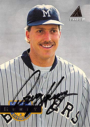 Doug Henry Autographed Baseball Card - Milwaukee Brewers #67 (1994 Pinnacle #283) - Perfect for Sports Memorabilia Collectors and Brewers Fans