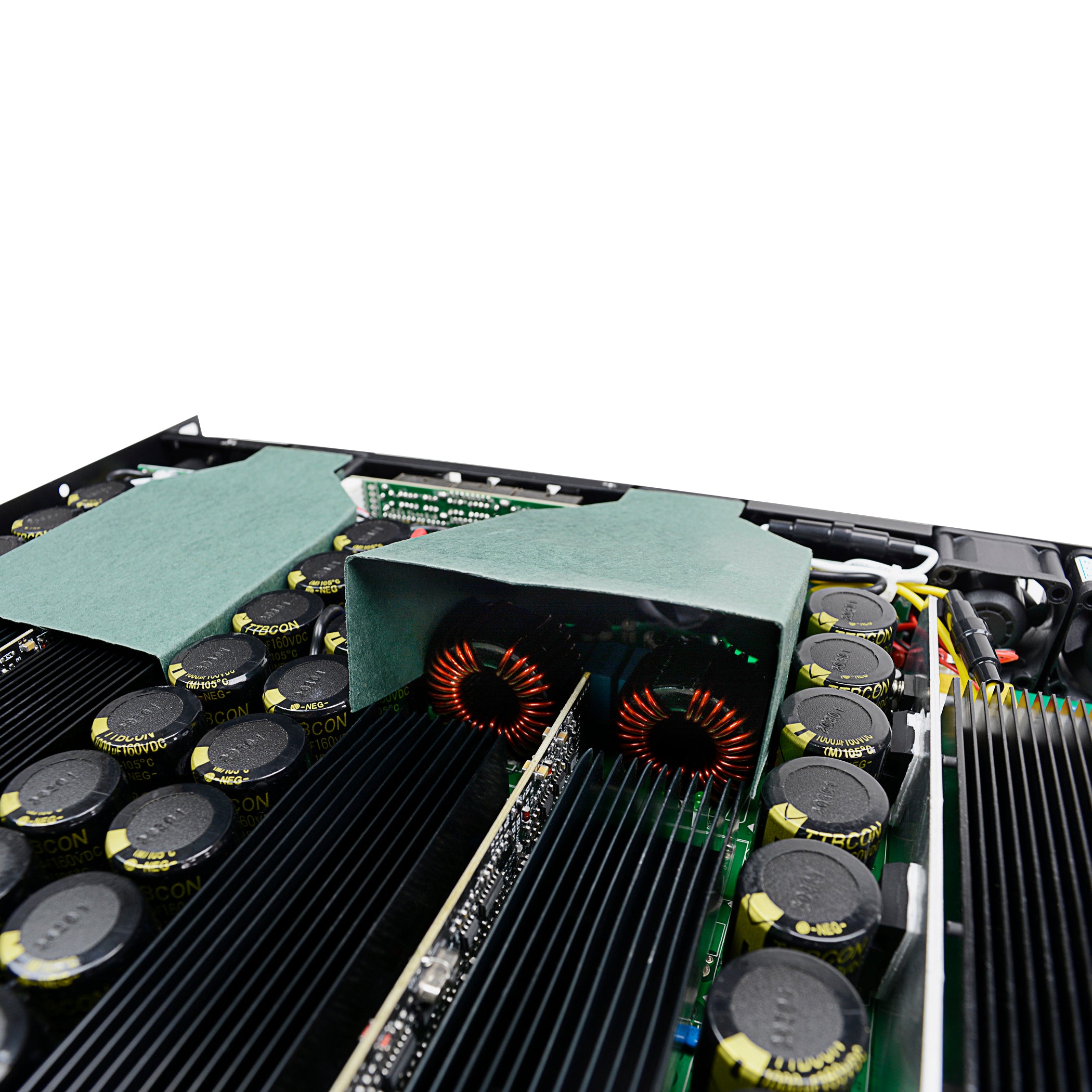 4 Channel Professional Power Amplifier AQS 5000D - 2000W High Power Audio Amp for Car Stereo, Home Theater & Live Performances