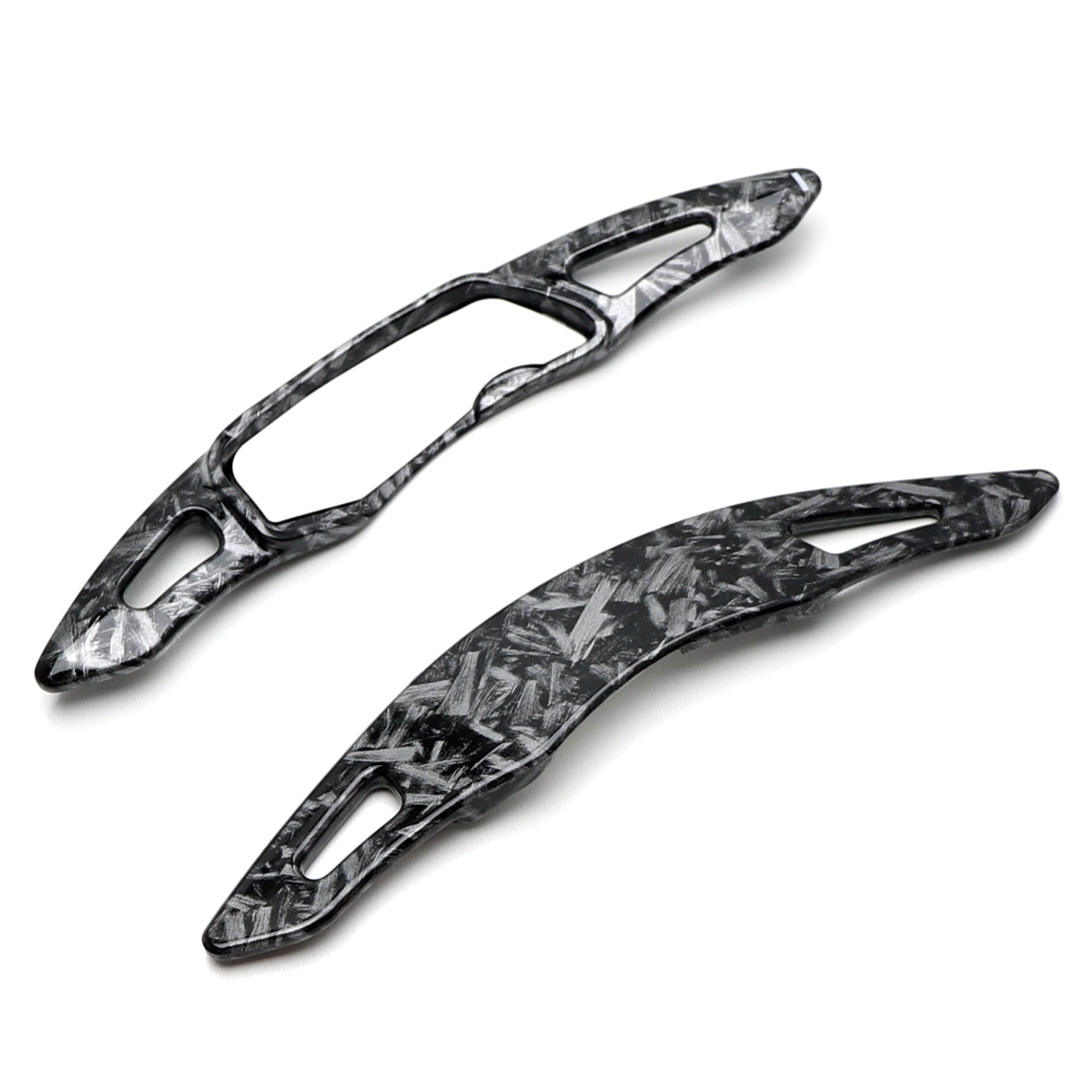 Premium Forged Carbon Fiber Steering Wheel Paddle Shifters for Subaru BRZ WRX Legacy - Upgrade Your Driving Experience with Sporty Gear Shifting (Perfect for Racing & Performance Driving)