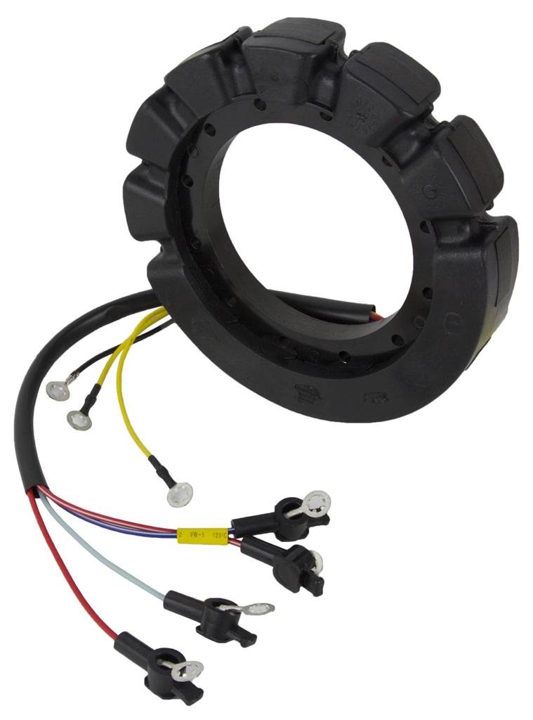 RAREELECTRICAL New Stator for Mercury Mariner 90HP 115HP 140HP 6-Cylinder Engines - Compatible with Part #398-5454A17 | Replacement for Outboard Motor Boat Engine Parts | Perfect for Marine & Boating Repairs