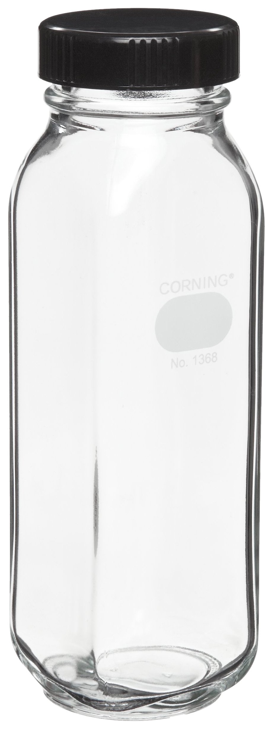 Pyrex Wide Mouth Milk Dilution Bottles with Screw Cap - 160mL Culture Bottles (Pack of 12) - Ideal for Lab Samples, Home Brewing & Science Experiments