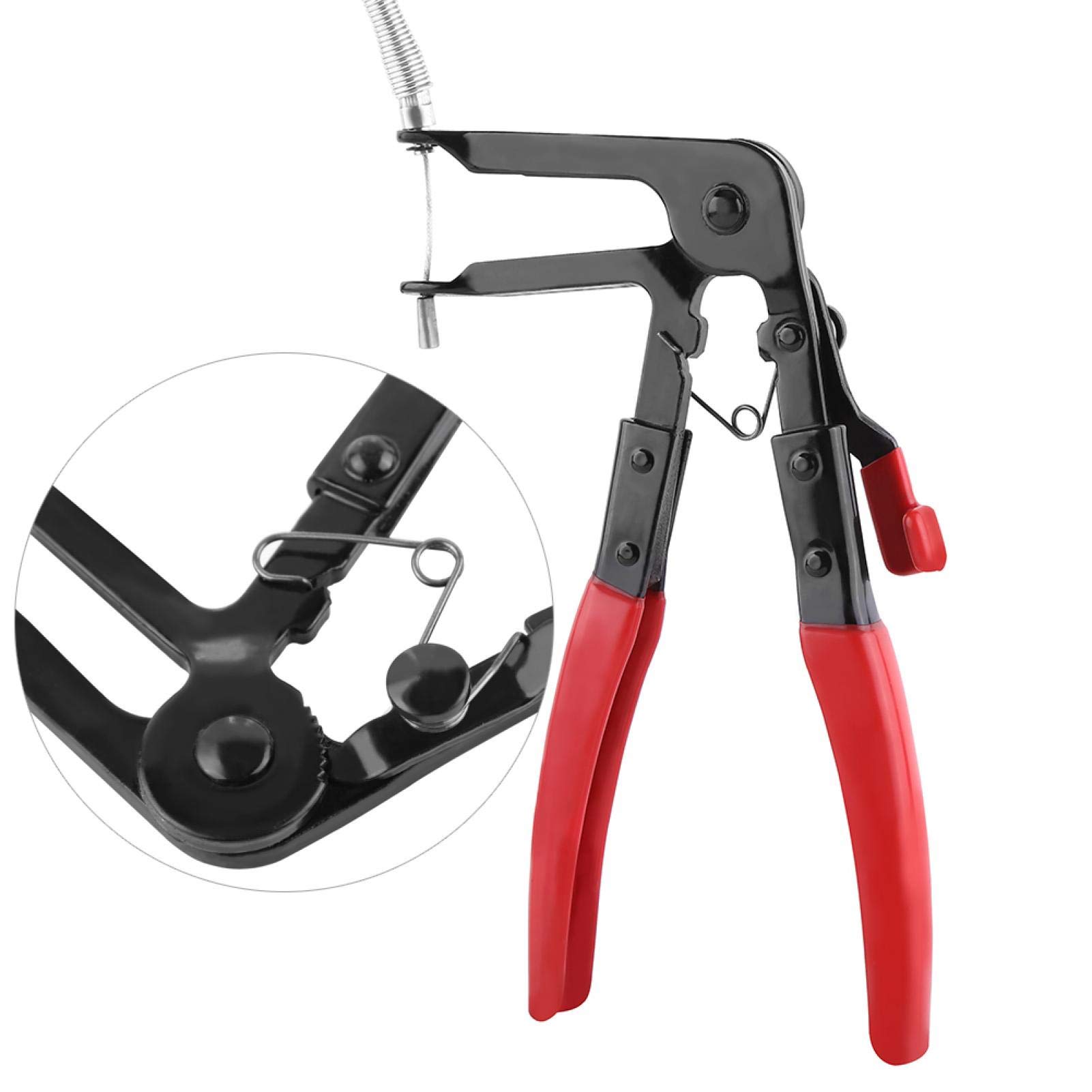 Oil Water Pipe Repair Tool - Long Reach Hose Clamp Pliers for Automotive & Plumbing Repairs - Perfect for Tight Spaces in Car Engines and Home Water Pipe Fixes