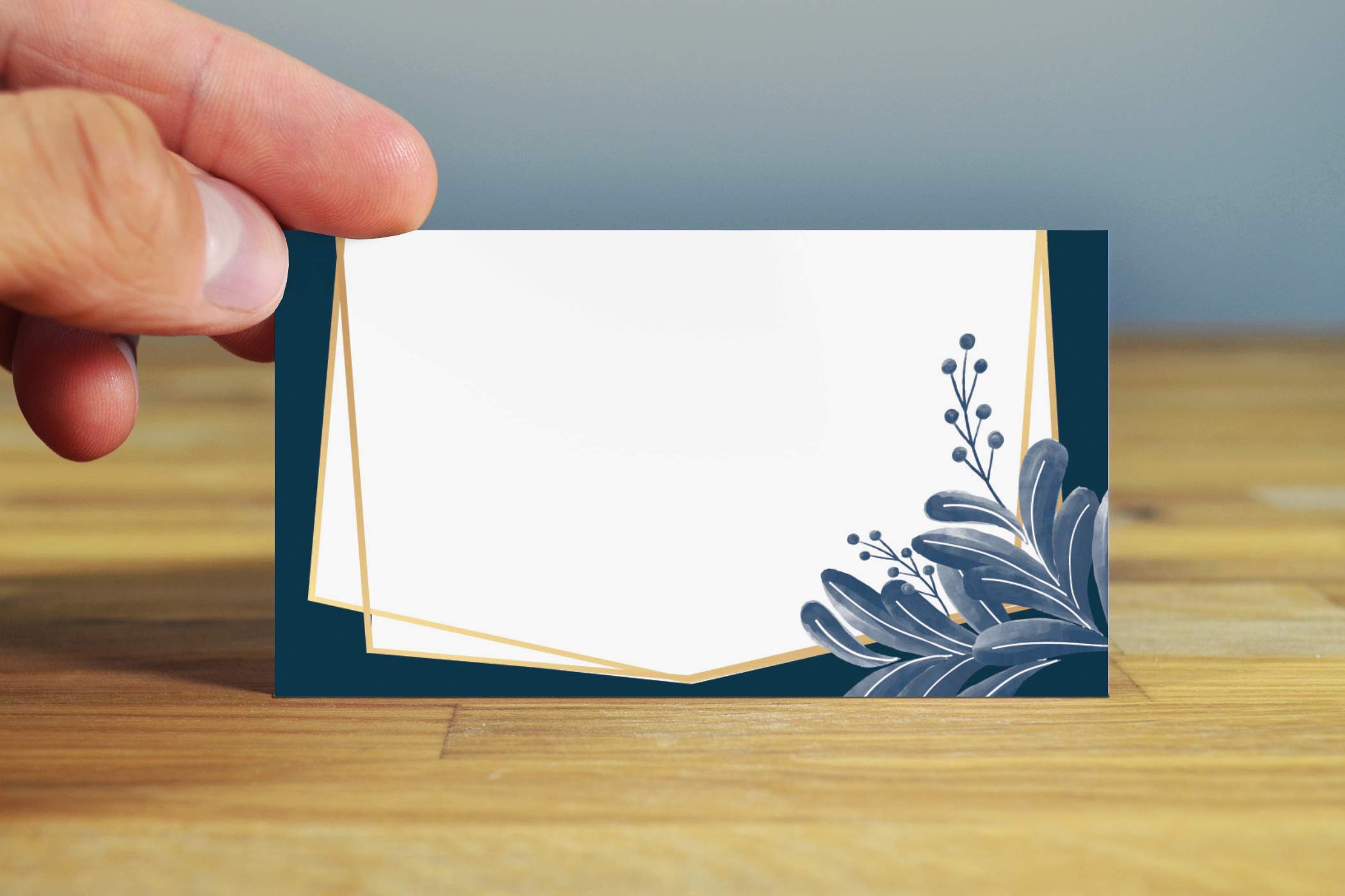 Elegant Wedding Place Cards Set of 25 - Premium Guest Seating Name Cards for Weddings & Events - Fancy Table Tents with Gold Foil Accents - Perfect for Wedding Receptions, Bridal Showers & Formal Dinners