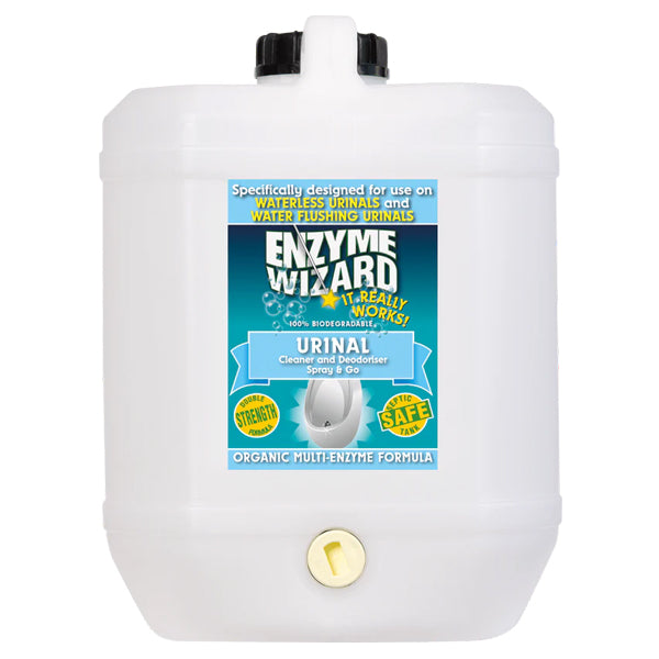 Enzyme Wizard Urinal Cleaner & Deodorizer - Powerful Spray & Go Formula for Stain Removal & Odor Elimination | Perfect for Home, Office & Public Restrooms