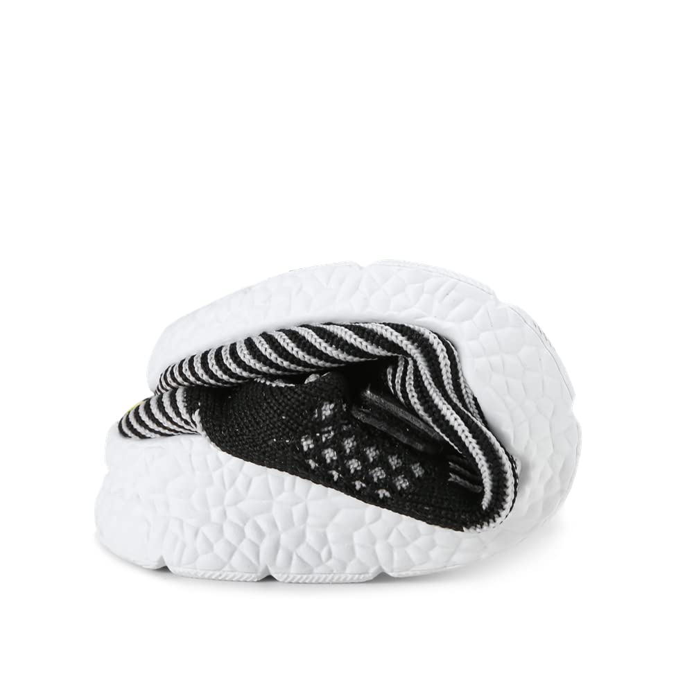 **Mallofusa Toddler Running Shoes for Boys & Girls - Lightweight Breathable Sneakers with Washable Strap - Athletic Tennis Shoes for Kids Running & Walking (Black/White, Size 7) - Perfect for Playground, School & Daily Activities**