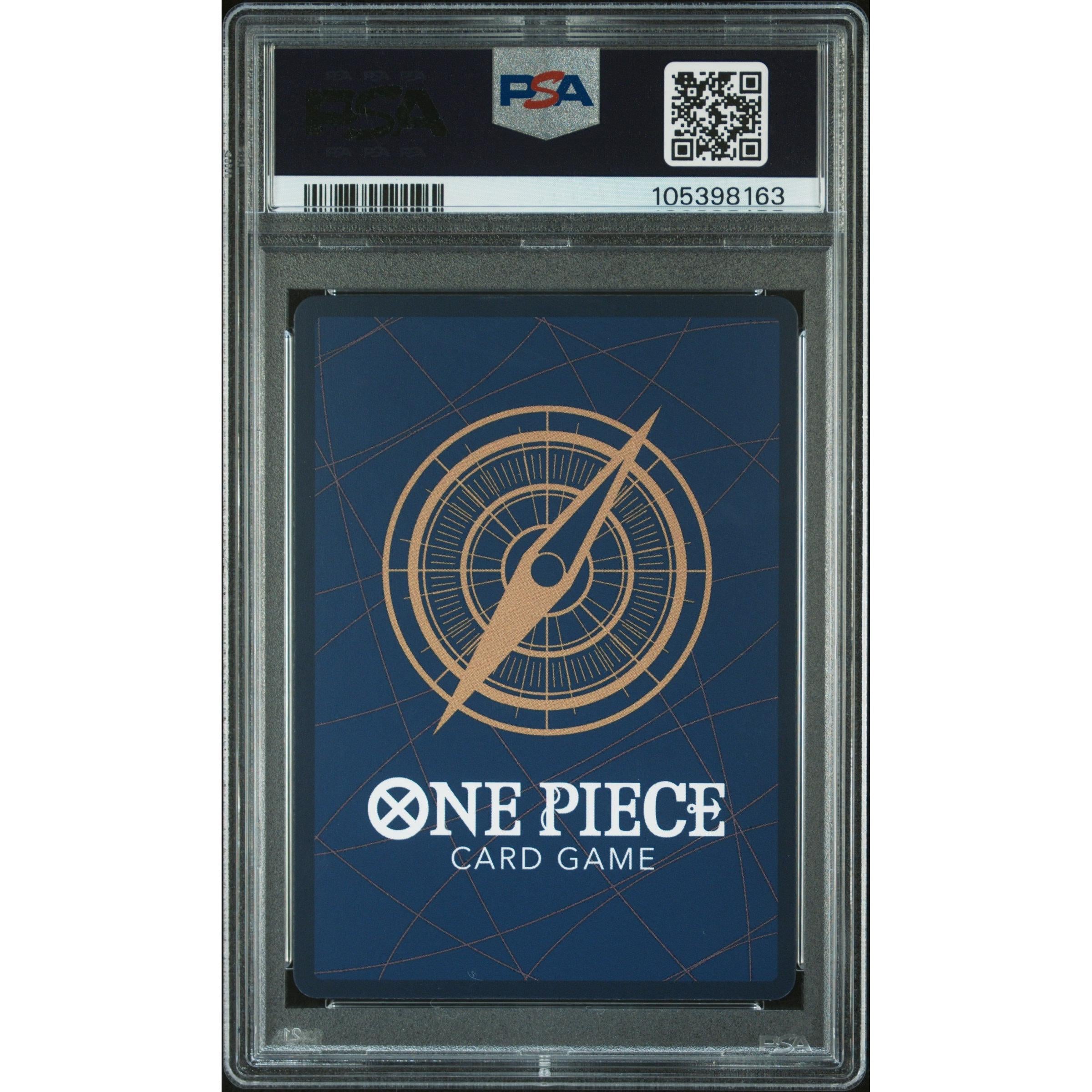 2024 One Piece 2nd OP09 Anniversary Tournament Sanji OP09 105 PSA 10 Graded Card - Rare Collectible for Anime Fans & Card Game Players - Perfect for Display, Trading, and Investment