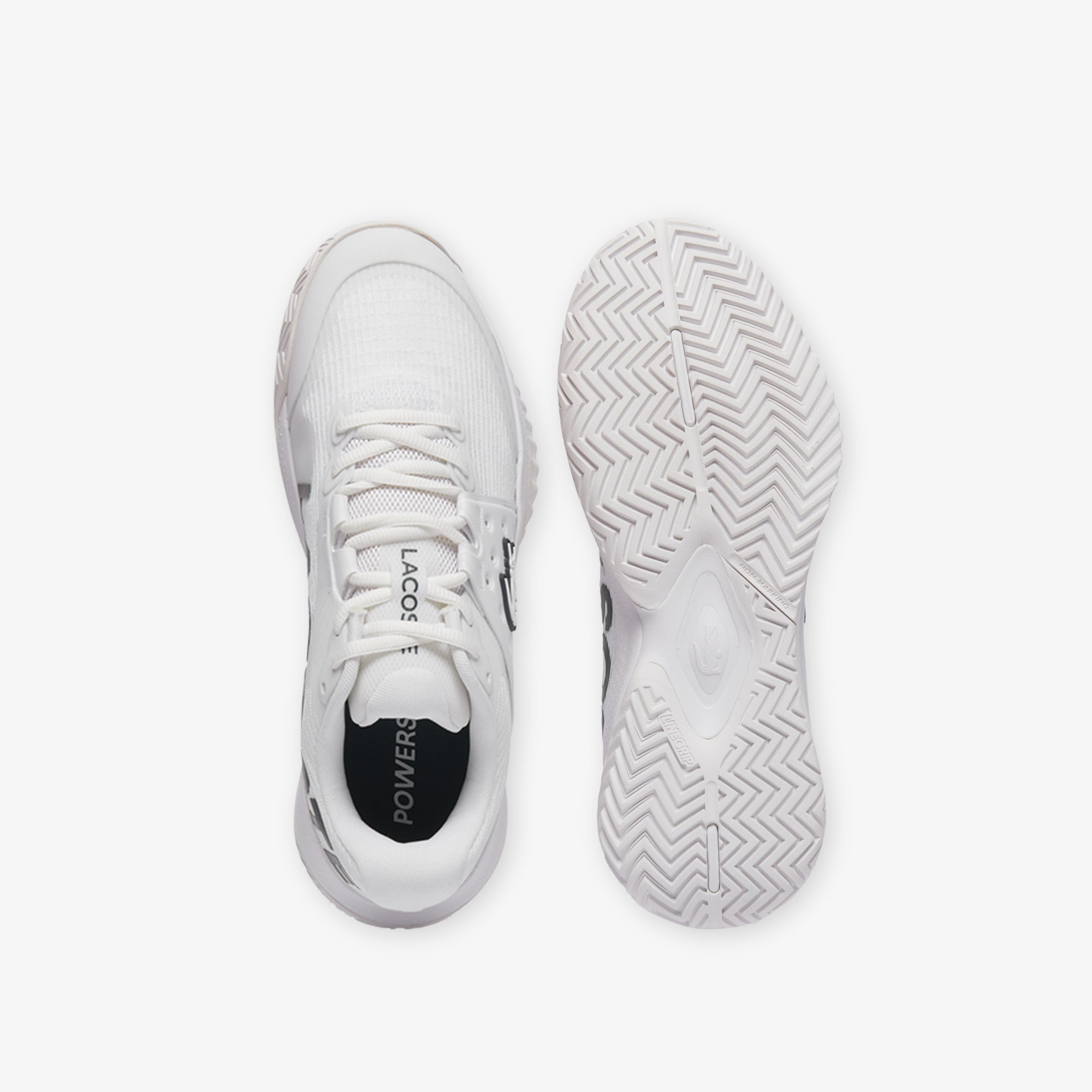 Lacoste Power Serve Men's Tennis Shoes - Lightweight & Durable Court Sneakers for Competitive Play | Perfect for Tennis, Pickleball & Casual Wear