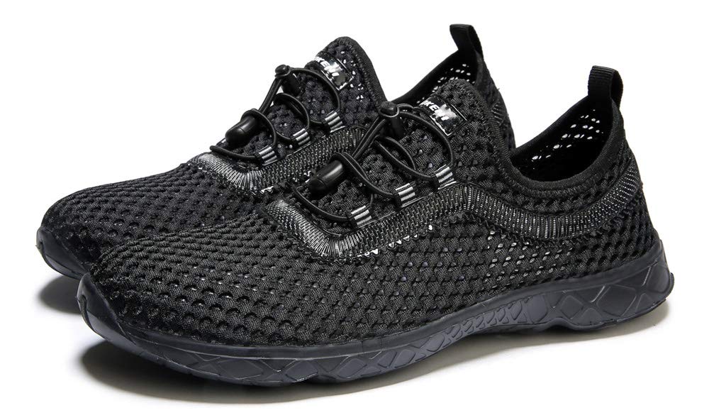 SUOKENI Men's Quick-Dry Slip-On Water Shoes for Beach, Swimming, Surfing & Water Sports - Lightweight Aqua Shoes for Pool, Boating, and Outdoor Activities