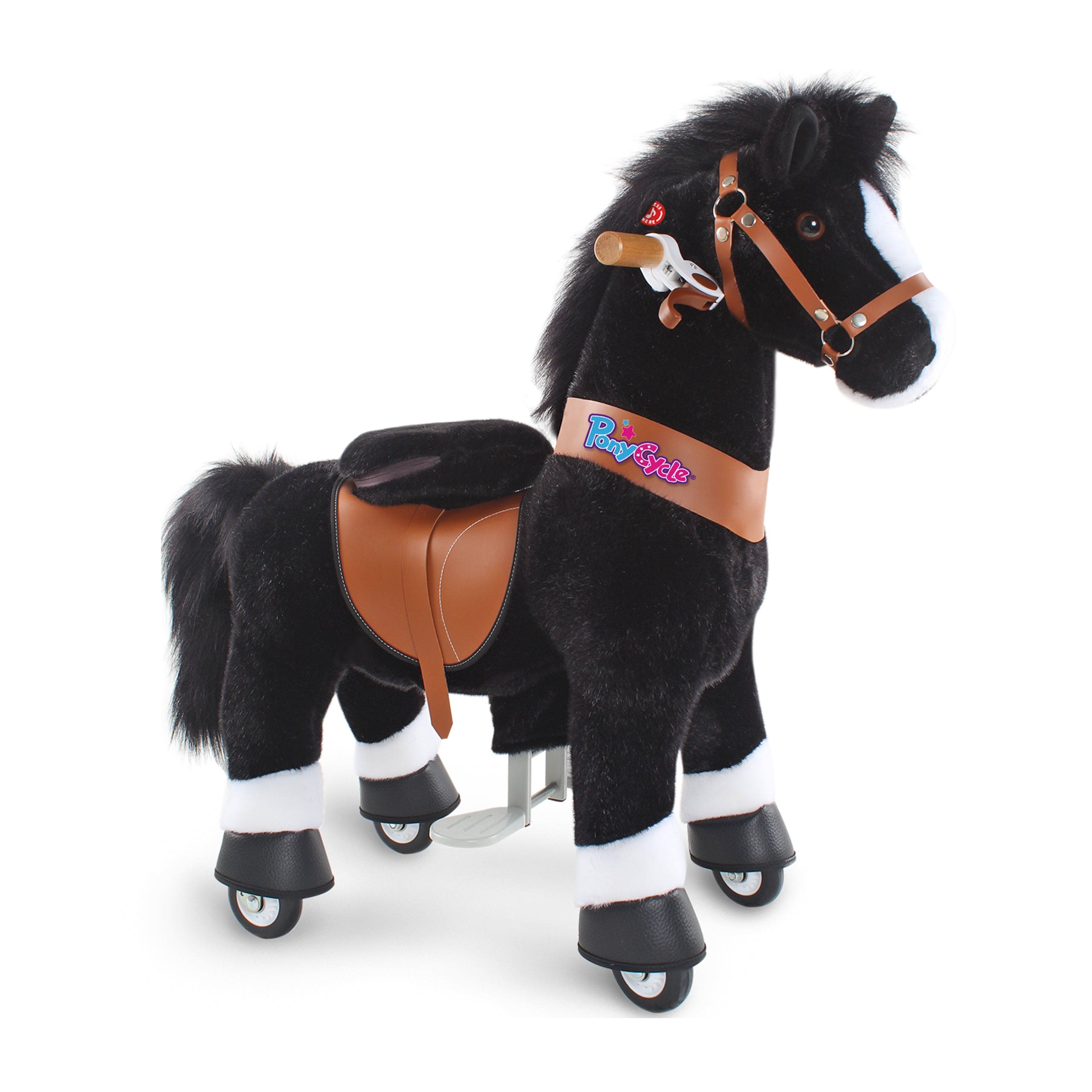 Ponycycle Ride-On Toy for Kids Ages 3-5 | Interactive Rocking Horse with Realistic Sounds | Perfect for Indoor Play, Birthday Gifts & Preschool Learning Activities