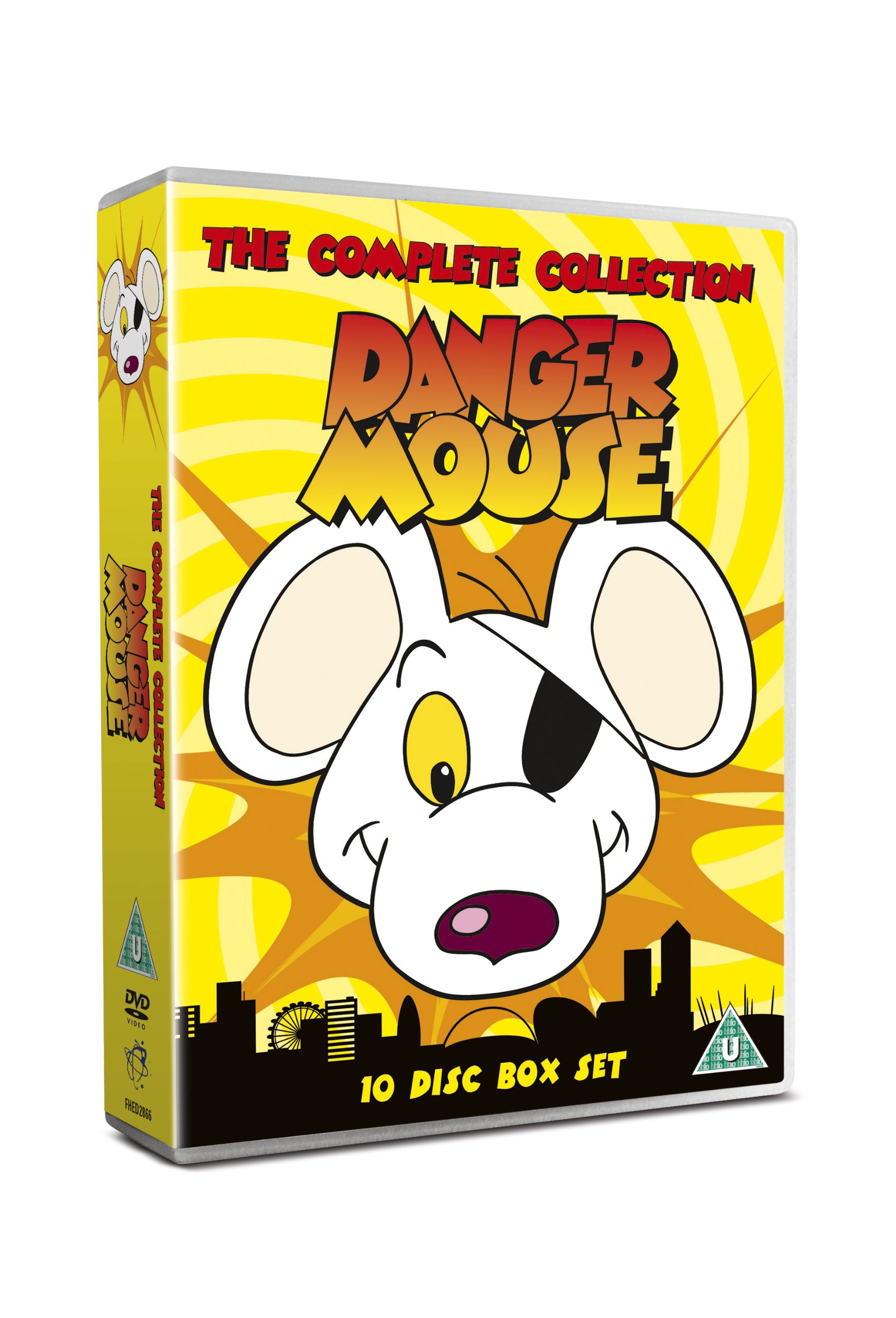 Danger Mouse - The Complete Collection DVD Set | Classic British Animated Series | Perfect for Kids & Family Entertainment, Birthday Gifts, and Nostalgic Viewing