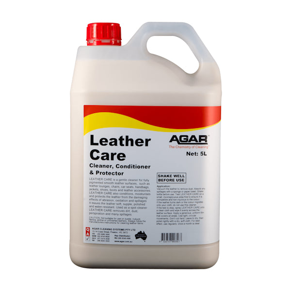 Premium Agar Leather Care Kit - Cleaner, Conditioner & Protector for Handbags, Shoes & Furniture | Restores & Protects Genuine Leather | Ideal for Daily Maintenance & Long-Term Preservation