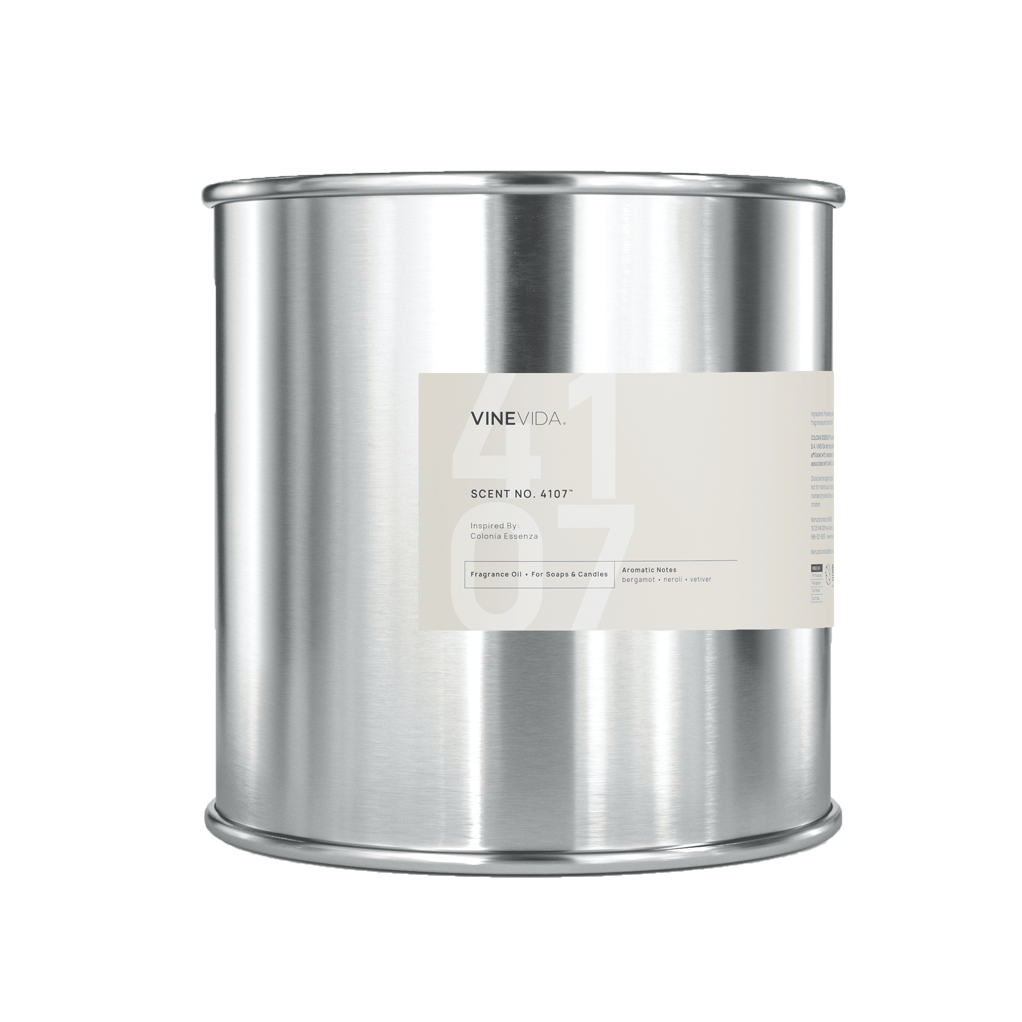 NO. 4107 Fragrance Oil for Soaps & Candles - Inspired by Acqua di Parma Colonia Essenza | Perfect for DIY Home Fragrance, Bath Products & Aromatherapy