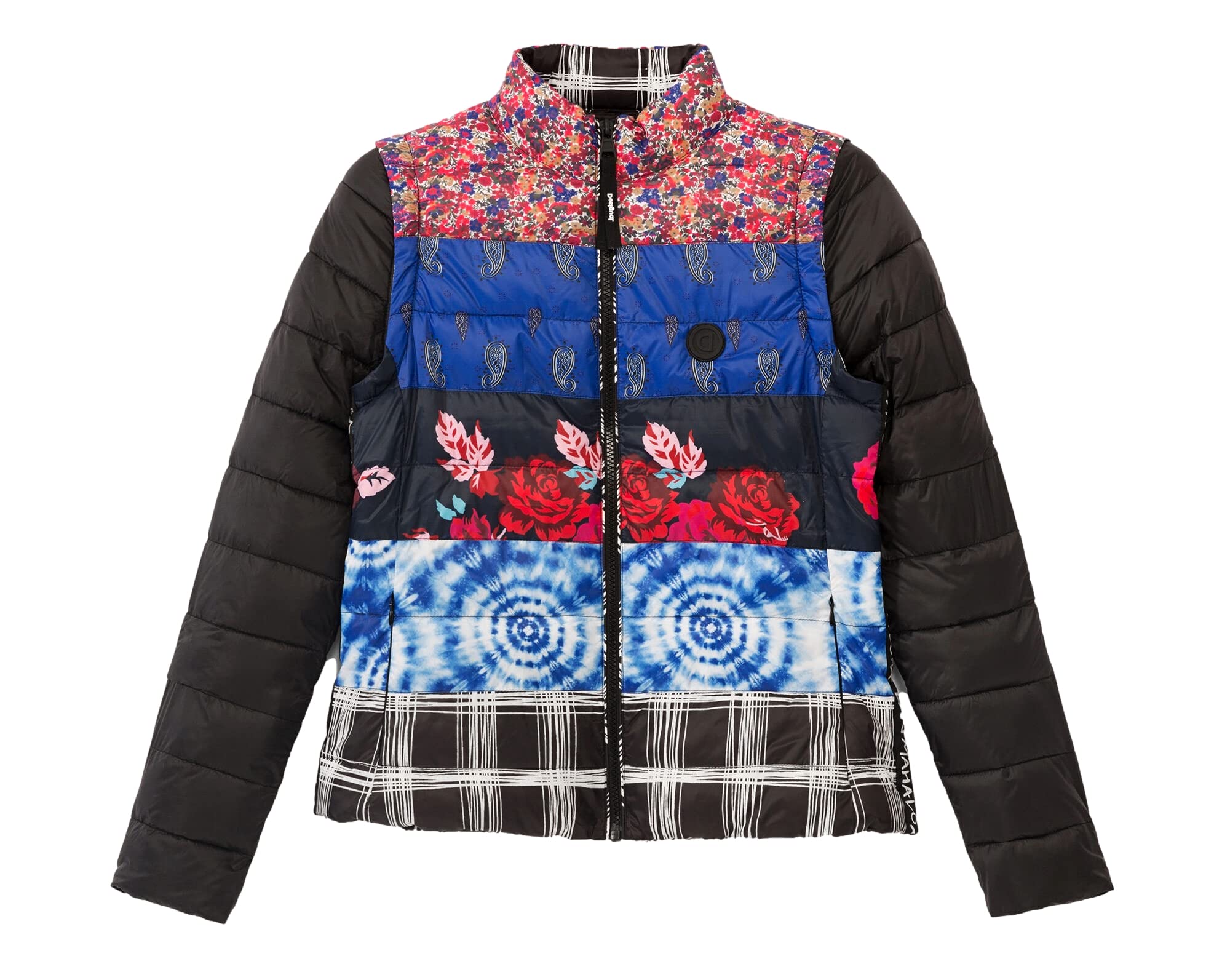 Desigual Women's Padded Jacket - Lightweight Waterproof Windbreaker for Outdoor Activities | Hiking, Running, Travel & Everyday Wear