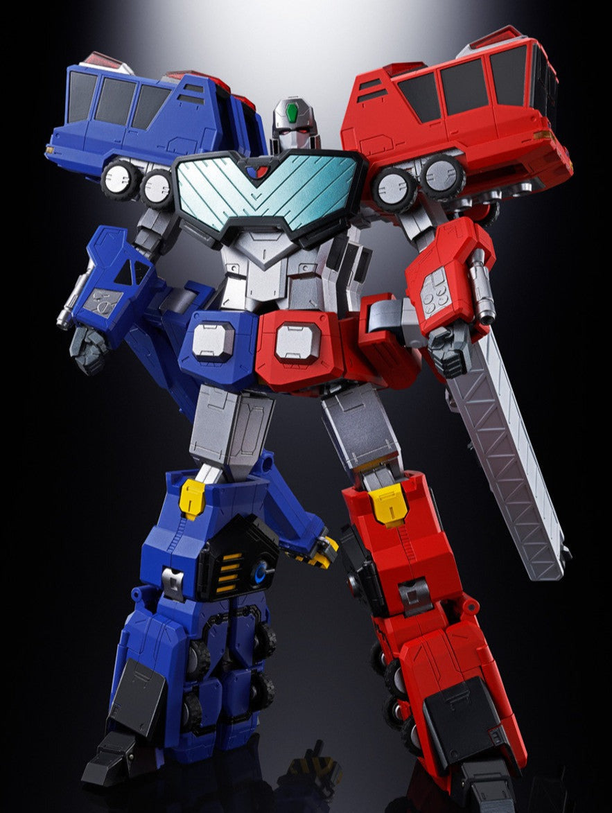 Bandai Soul of Chogokin GX-109 Choryujin The King of Braves GaoGaiGar Die-Cast Action Figure - Collectible Robot Toy for Anime Fans & Display