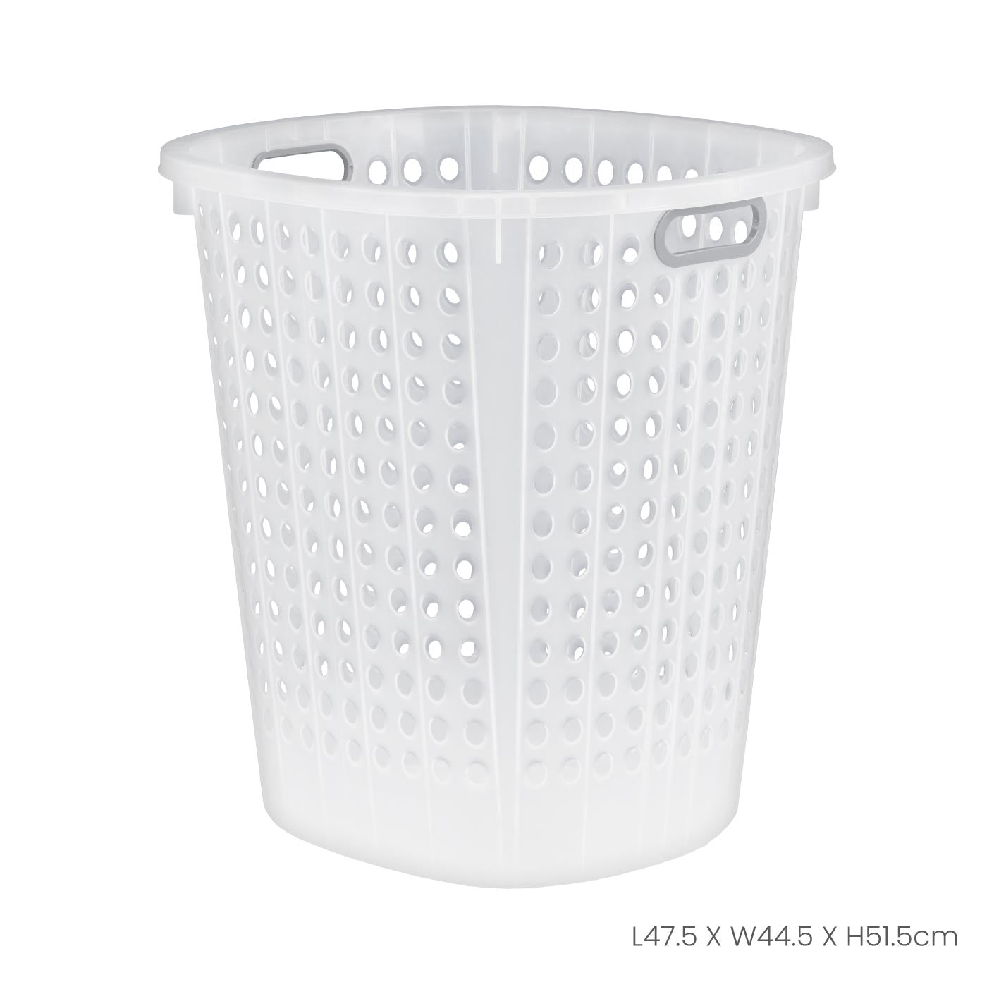 Large Laundry Basket with Handles - Foldable Mesh Hamper for Clothes, Towels & Bedding - Perfect for Home, Dorm, or Laundry Room Organization (Medium, 4319)