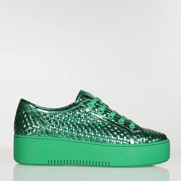 Ellie Green Sneakers for Women - Lightweight Comfortable Walking Shoes - Perfect for Running, Gym, and Casual Wear