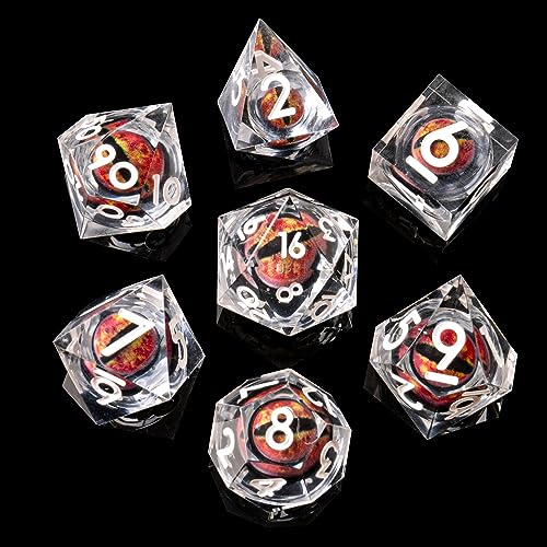 Dragon Eye-clear Red Sliver