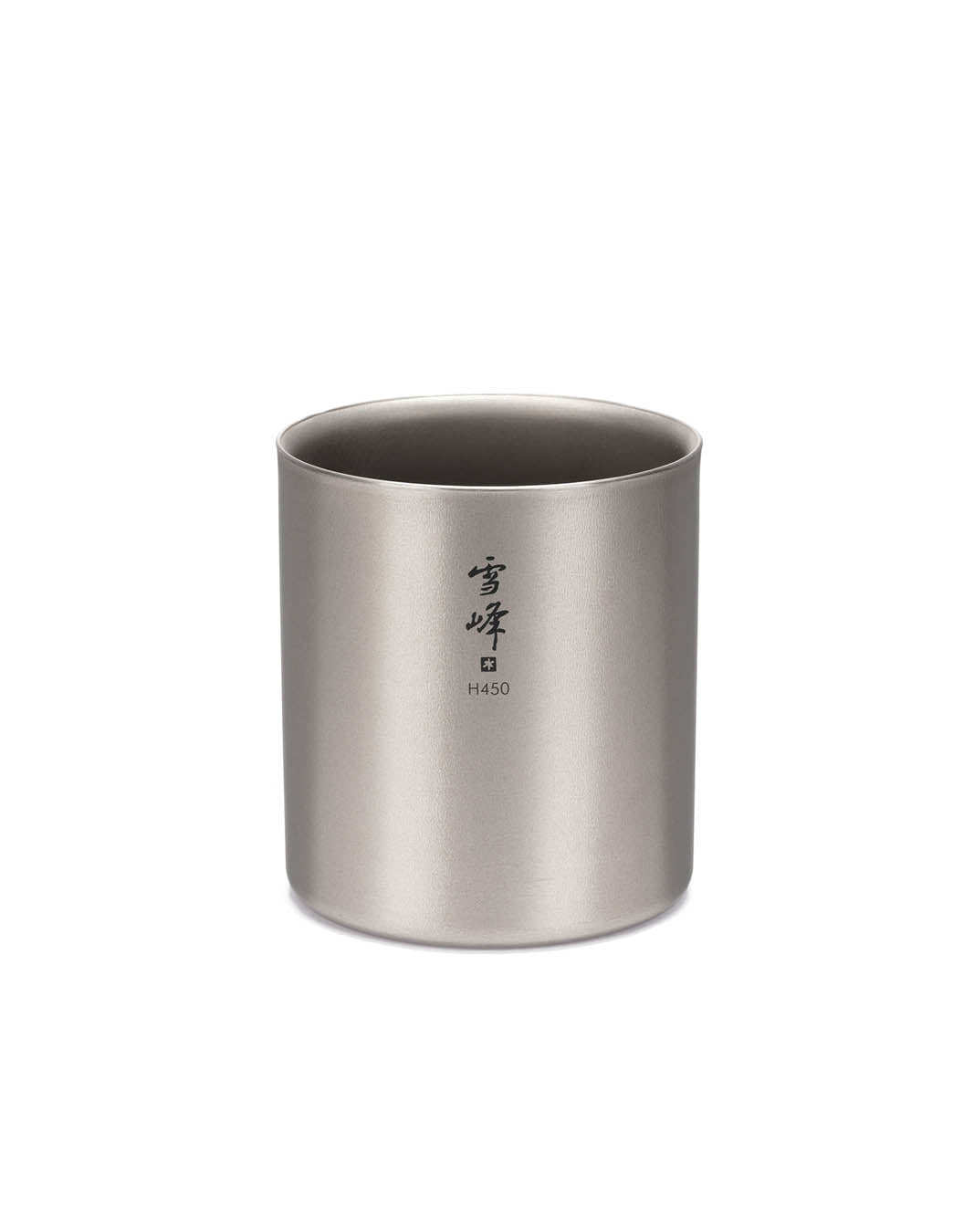 Titanium Double Wall H450 Stacking Mug - Insulated Coffee & Tea Cup for Camping, Travel, Office, and Home Use