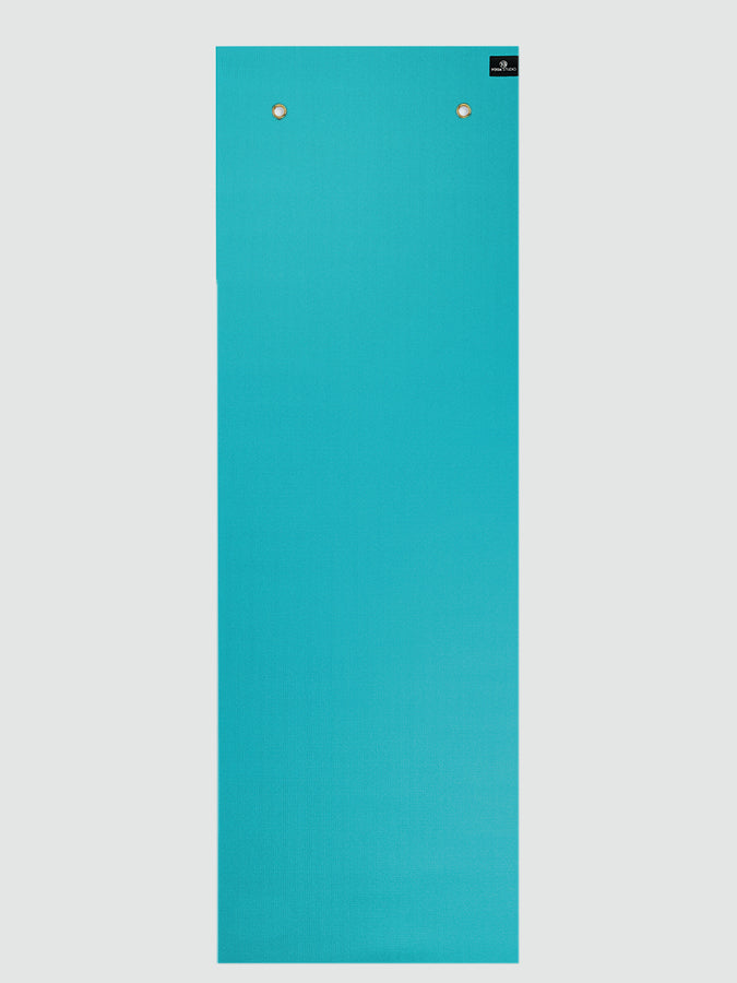 Premium 6mm Thick Non-Slip Yoga Mat with Eyelets - Ideal for Hot Yoga, Pilates & Home Workouts - Perfect for Studios & Beginners
