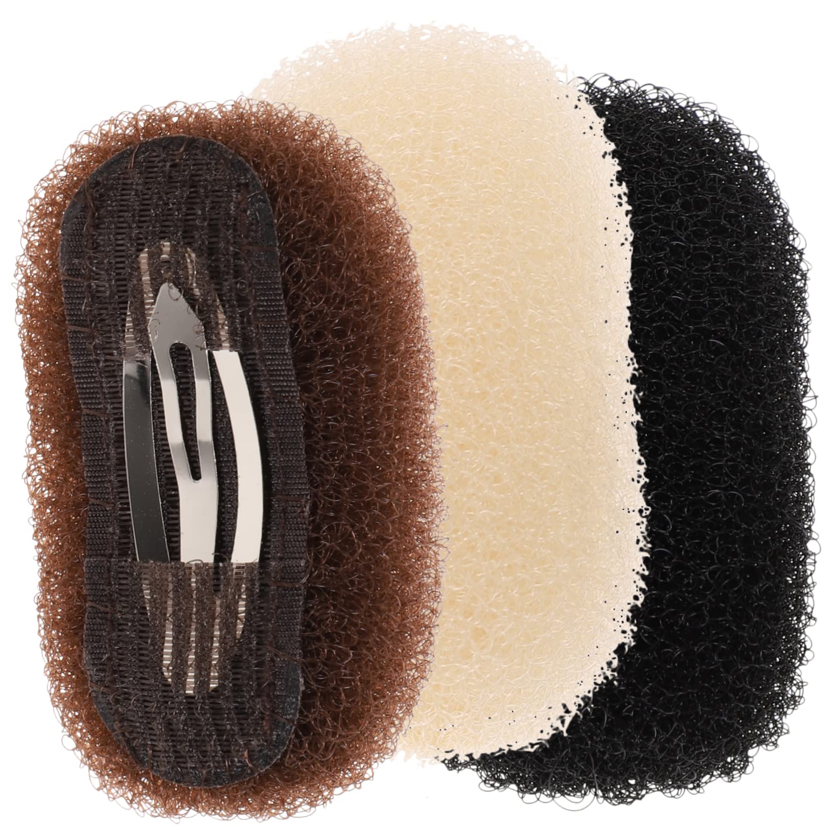 FOMIYES Hair Bump Tool for Women - Volumizing Hair Clips & Bun Pads for Instant Updo Hairstyles - Perfect for Weddings, Parties, and Everyday Elegance