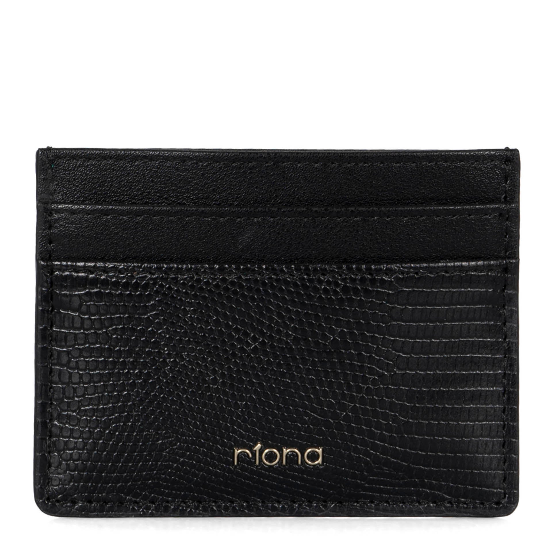Riona Hamilton RFID Blocking Credit Card Holder - Slim Minimalist Wallet for Men & Women - Perfect for Travel, Work, and Everyday Use