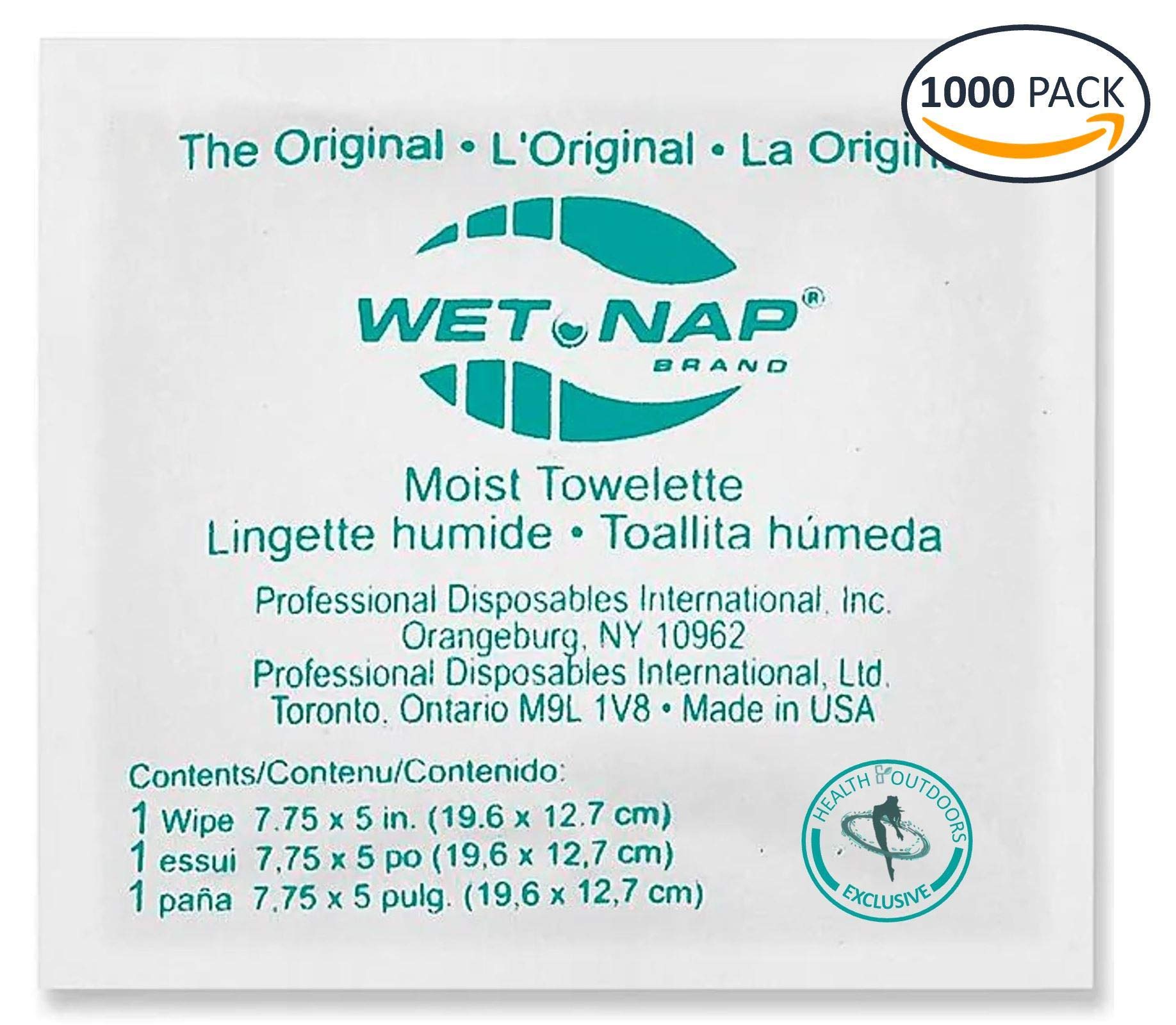 Fresh Nap Disposable Moist Towelettes (7