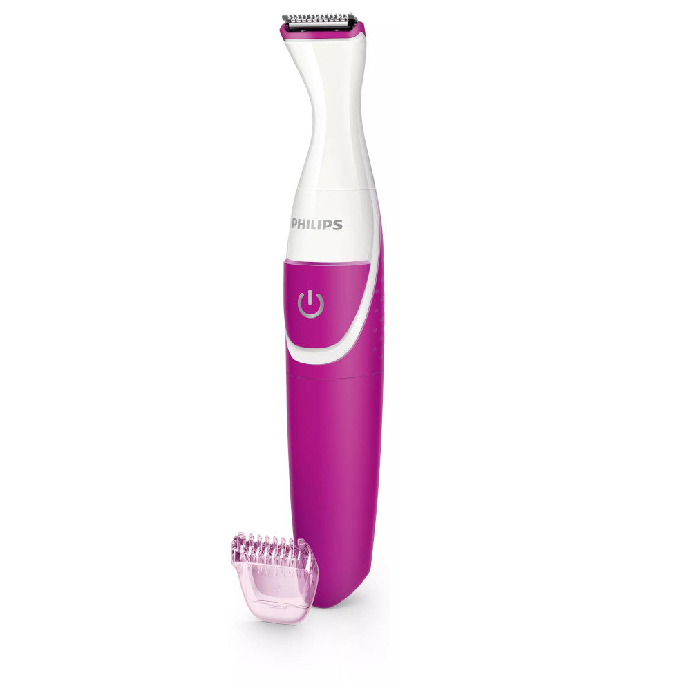PHILIPS BRT381/15 Bikini Trimmer for Women - Painless Hair Removal & Body Grooming - Perfect for Travel, Gym & Sensitive Skin Care