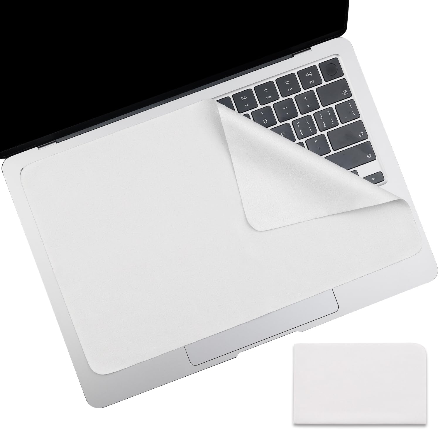 Premium Microfiber Cleaning Cloth for MacBook Pro 16 inch - Ultra Soft Screen Protector & Keyboard Cover | Ideal for Laptop, Glasses, and Camera Lens Cleaning | Not Compatible with MacBook Air 15.3 inch