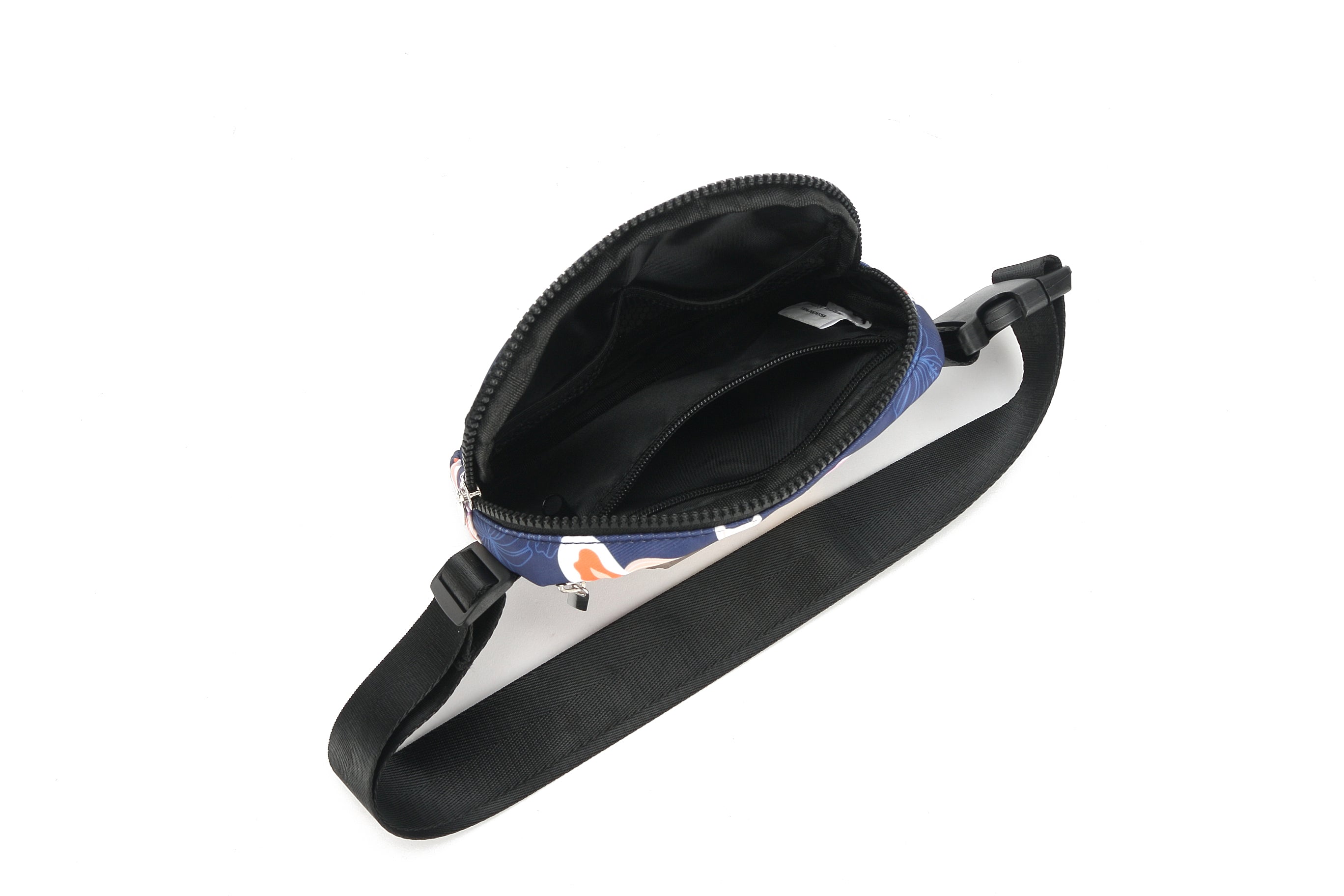 Jenna Koi Navy Belt Bag - Stylish Crossbody Fanny Pack for Women & Men - Perfect for Travel, Running, Hiking & Everyday Use