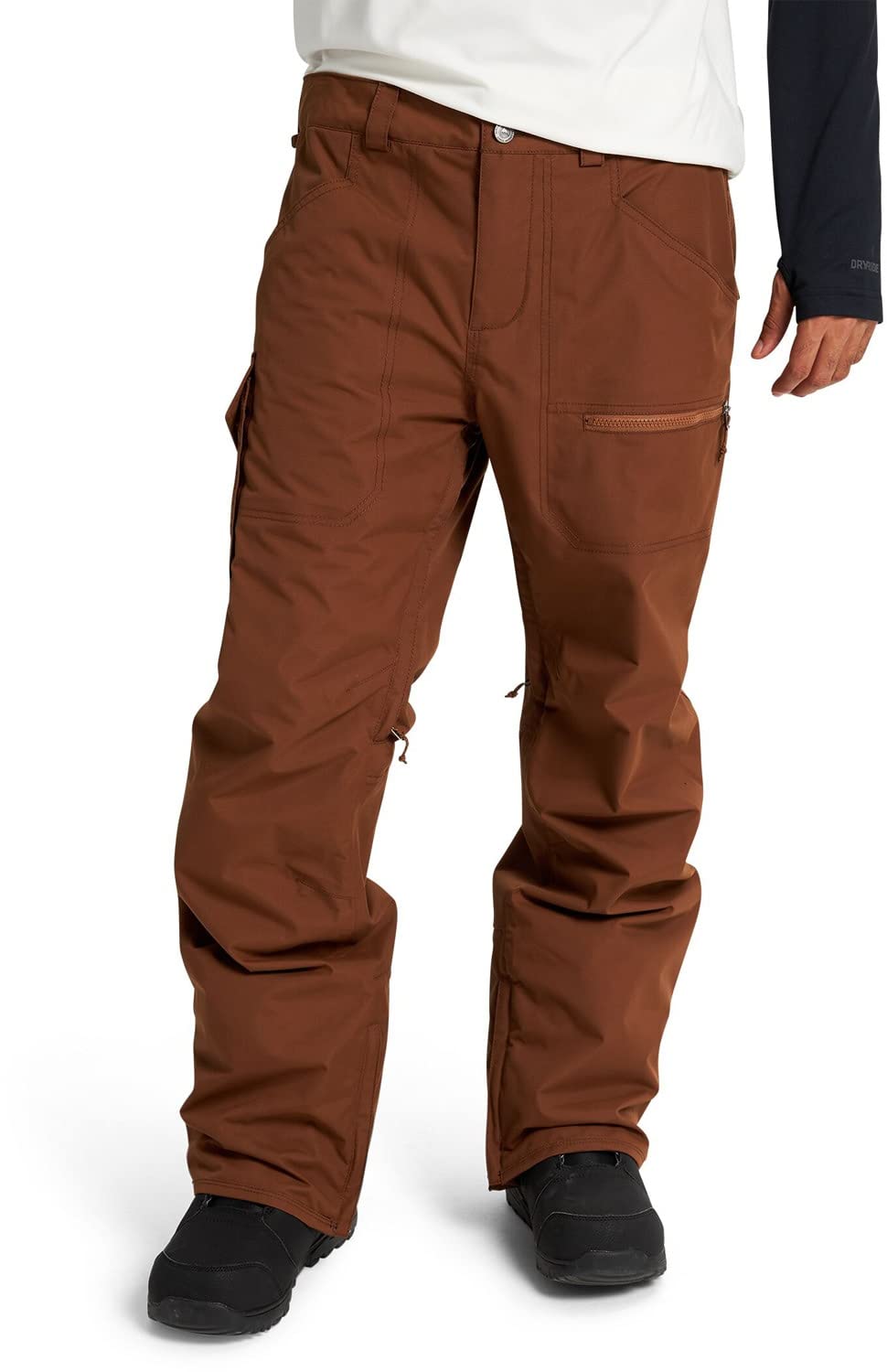 Burton Men's Covert Pant - Waterproof Snowboard Pants for Winter Sports & Outdoor Activities | Insulated Ski Pants for Men | Perfect for Snowboarding, Skiing & Cold Weather Adventures