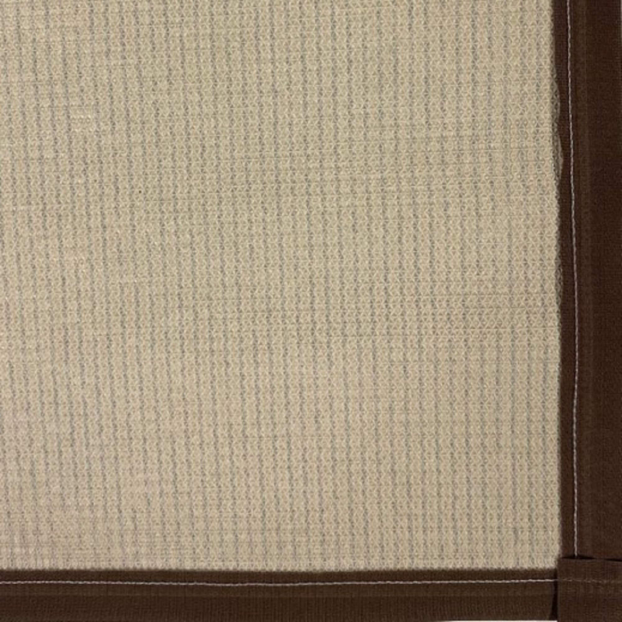 Premium Synthetic Sisal Area Rug - Soft, Stain Resistant & Easy Clean 3x4ft Chocolate Brown - Perfect for Living Room, Bedroom or Office Decor