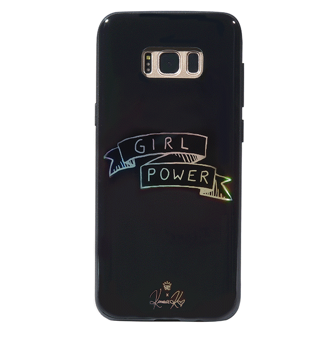 Kendall Vertes Girl Power iPhone Case - Trendy & Protective Phone Cover for Women - Perfect for Everyday Use, School & Work
