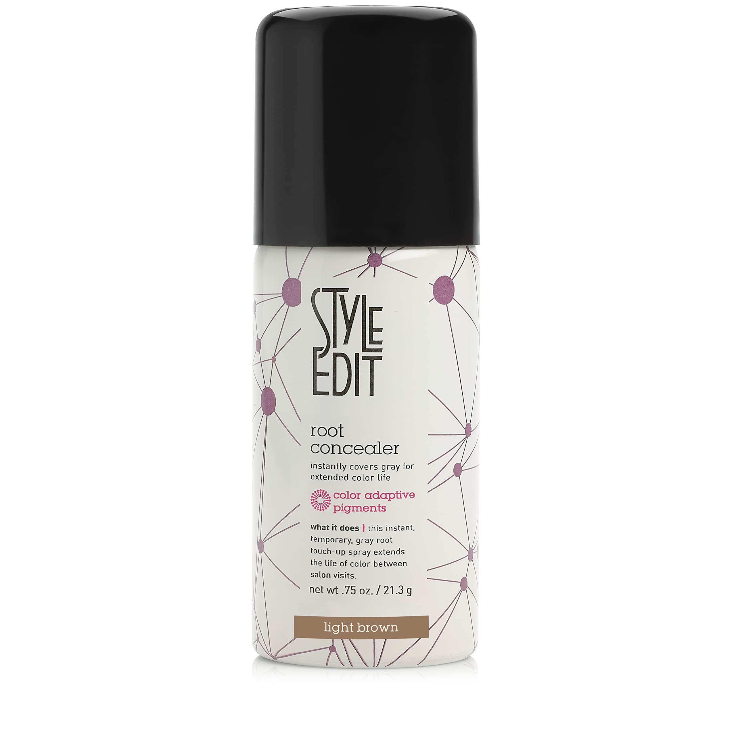 Light Brown Travel Size Concealer & Cover Up Stick Duo - Root & Gray Hair Cover for On-the-Go Touch Ups | Perfect for Travel, Work, and Everyday Use