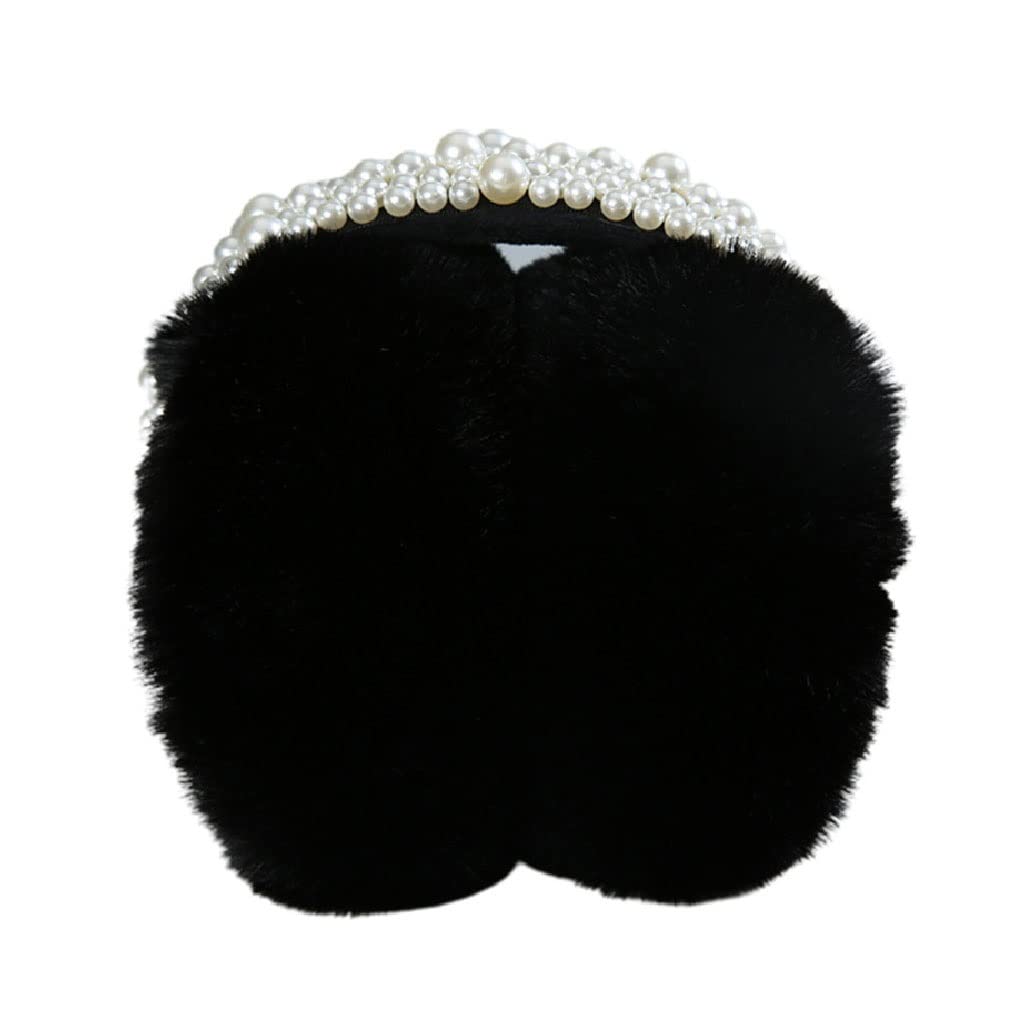 YFQHDD Fashion Plush Winter Earmuffs for Women - Soft Warm Headphone-Style Ear Warmers (Color A) | Perfect for Outdoor Activities, Commuting & Cold Weather Protection