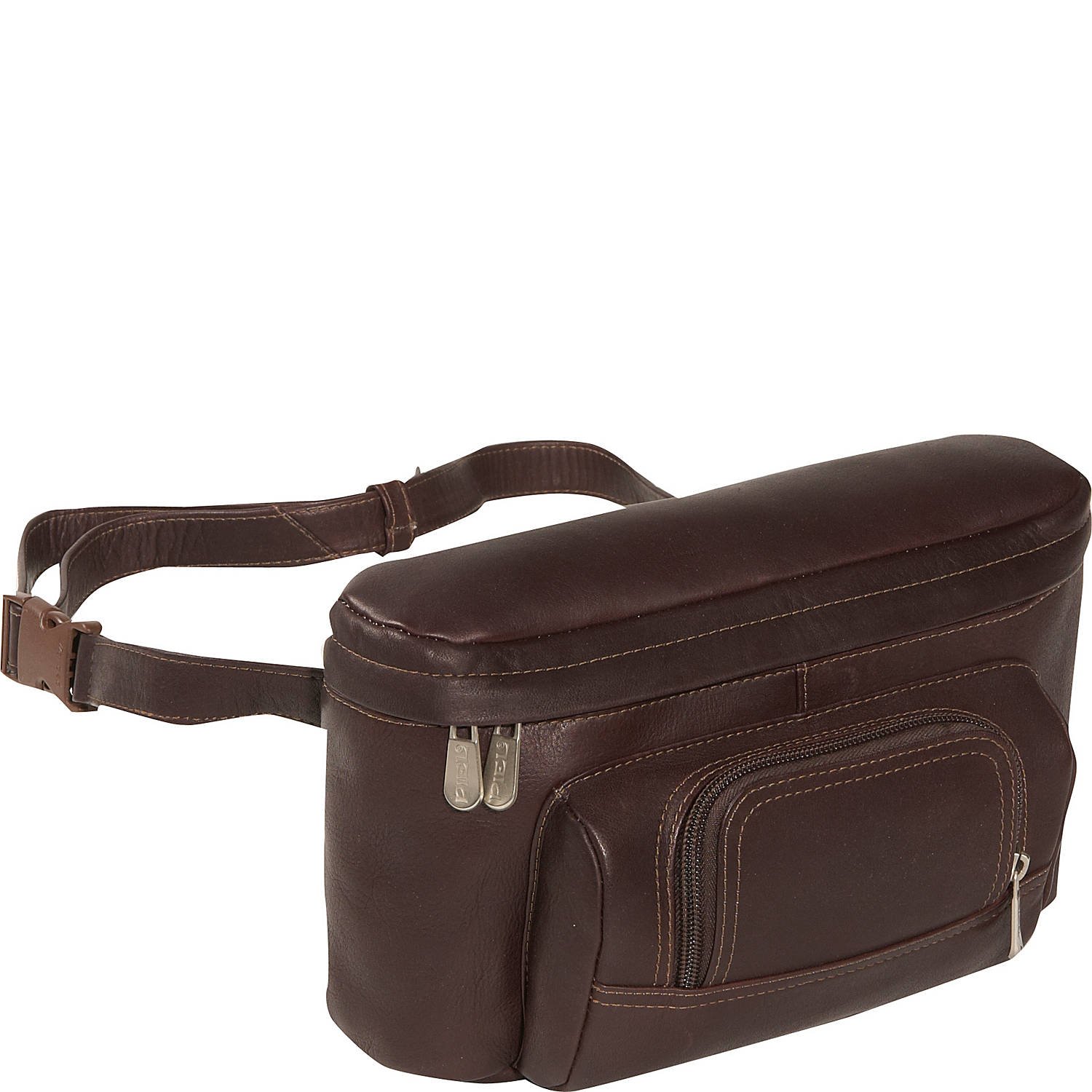 Best Waist Pack for Travel & Hiking - Chocolate Color Adjustable Carry-All Fanny Pack - Perfect for Outdoor Activities, Gym & Daily Use
