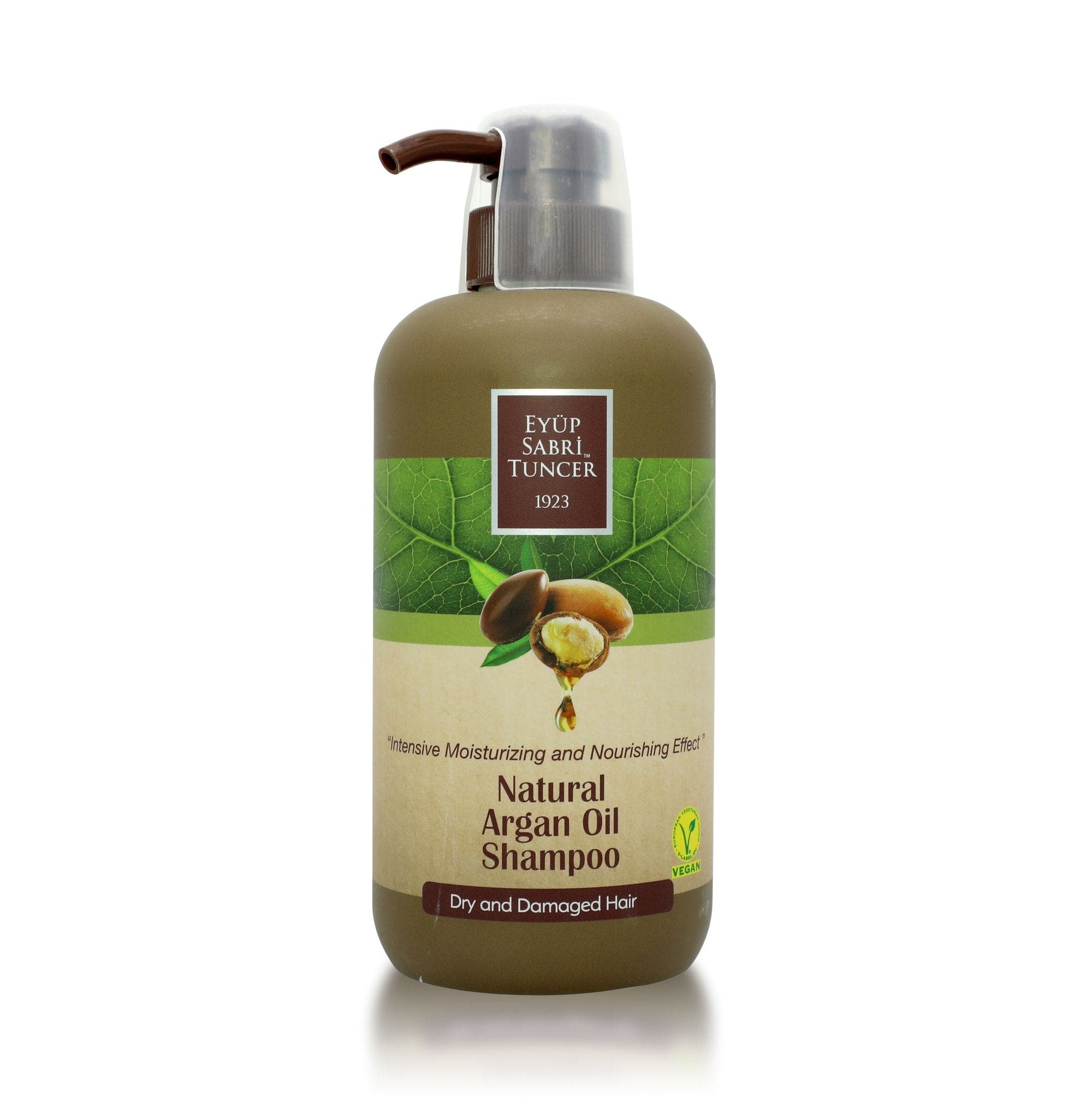 Eyup Sabri Tuncer Argan Oil Shampoo - 600ml for Hydration & Repair | Dry & Damaged Hair Care | Salon Quality Shampoo for Women & Men | Home & Travel Use
