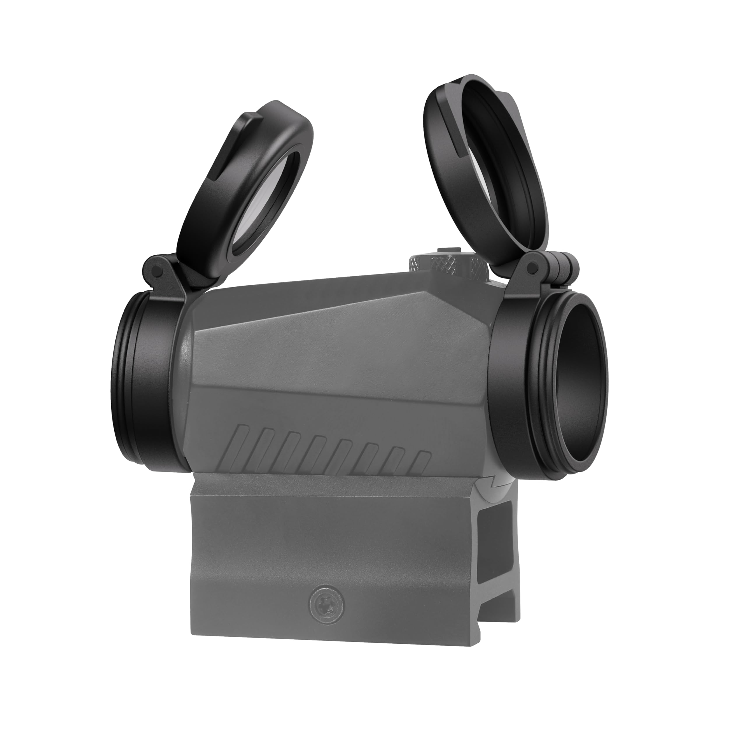 Flip-Up Transparent Red Dot Lens Cover 1x20mm - Compatible with Romeo5 & 28mm OD Red Dot Sights - Durable Optics Protection for Shooting, Hunting & Tactical Use