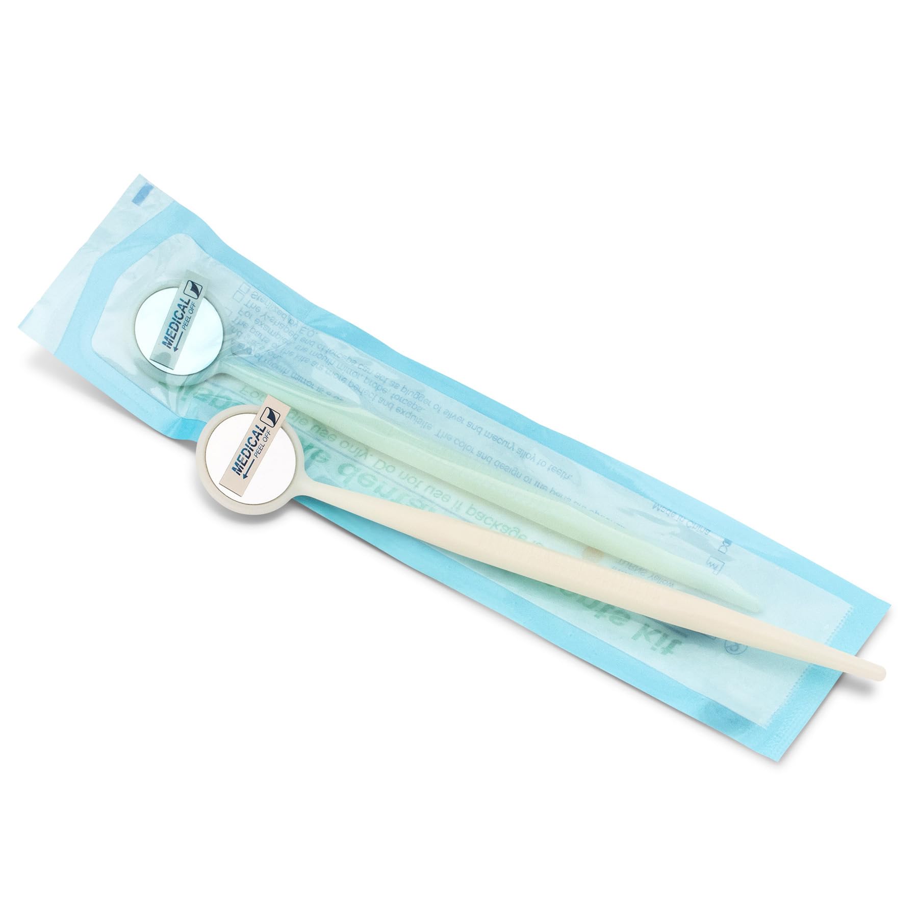 Practicon Disposable Dental Mouth Mirrors - Presterilized Individually Wrapped Dental Mirrors (50 Pack) for Dentists, Hygienists & Dental Clinics - Perfect for Oral Exams, Cleanings & Dental Procedures