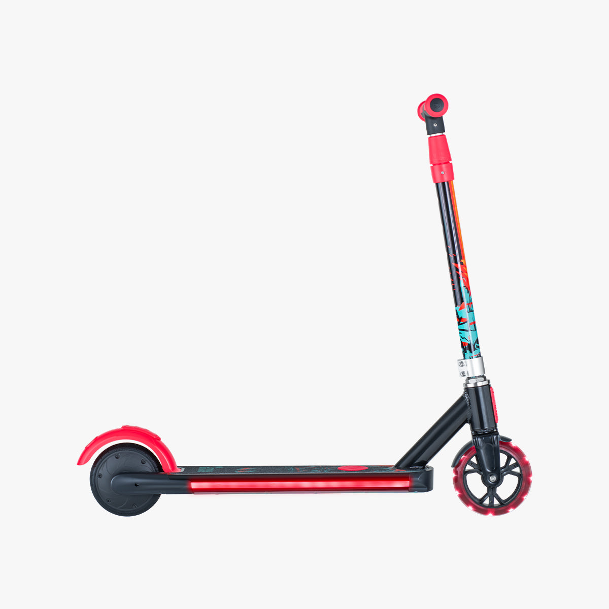 Disney Star Wars Darth Vader Kids' Electric Scooter - 3 Wheel LED Light Up Scooter for Boys & Girls Ages 6-12 - Perfect for Birthday Gifts, Outdoor Play & Neighborhood Rides