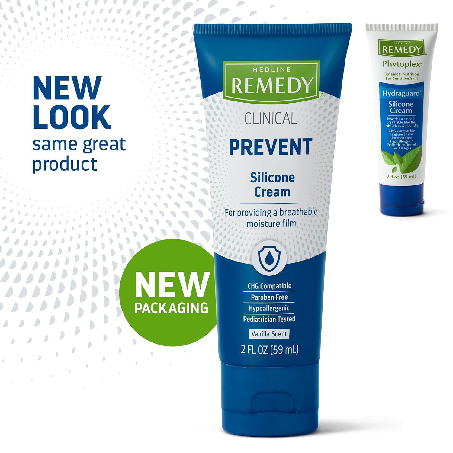 Medline Remedy Clinical Silicone Cream - Advanced Skin Protectant for Scars, Dry Skin & Wound Care - Ideal for Post-Surgery, Eczema & Dermatitis Relief