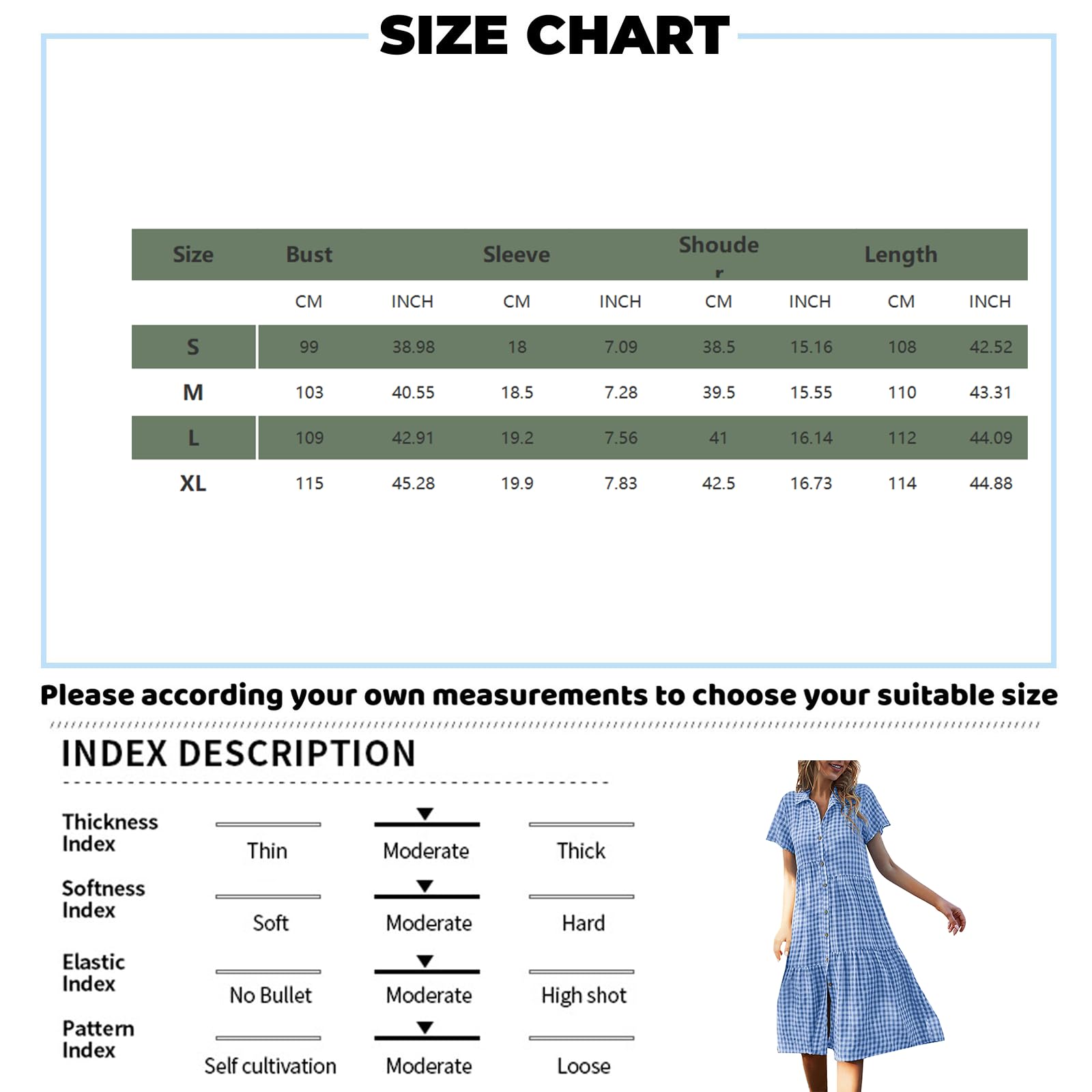 Trendy Plaid Gingham Summer Dresses for Women 2024 - Casual Sundress with Pockets, Sizes S-XL - Perfect for Beach Vacations, Picnics & Summer Outings